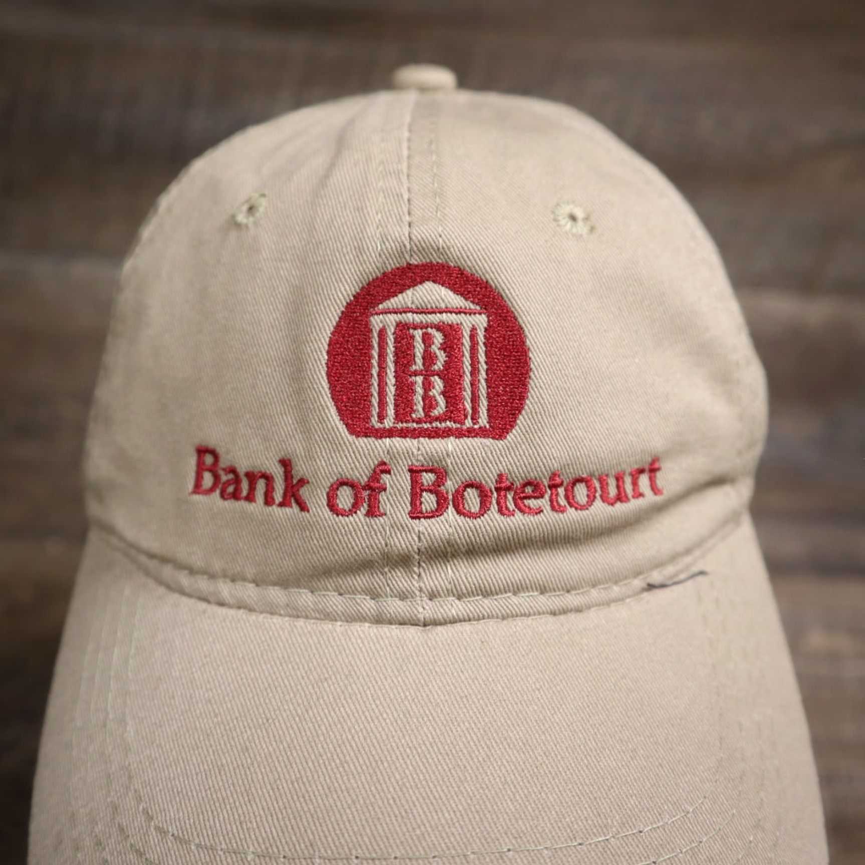 Vintage Bank Of Botetourt Hat Unisex Adults One Size Brown Adjustable Cap Size ONE SIZE - 2 Thumbnail