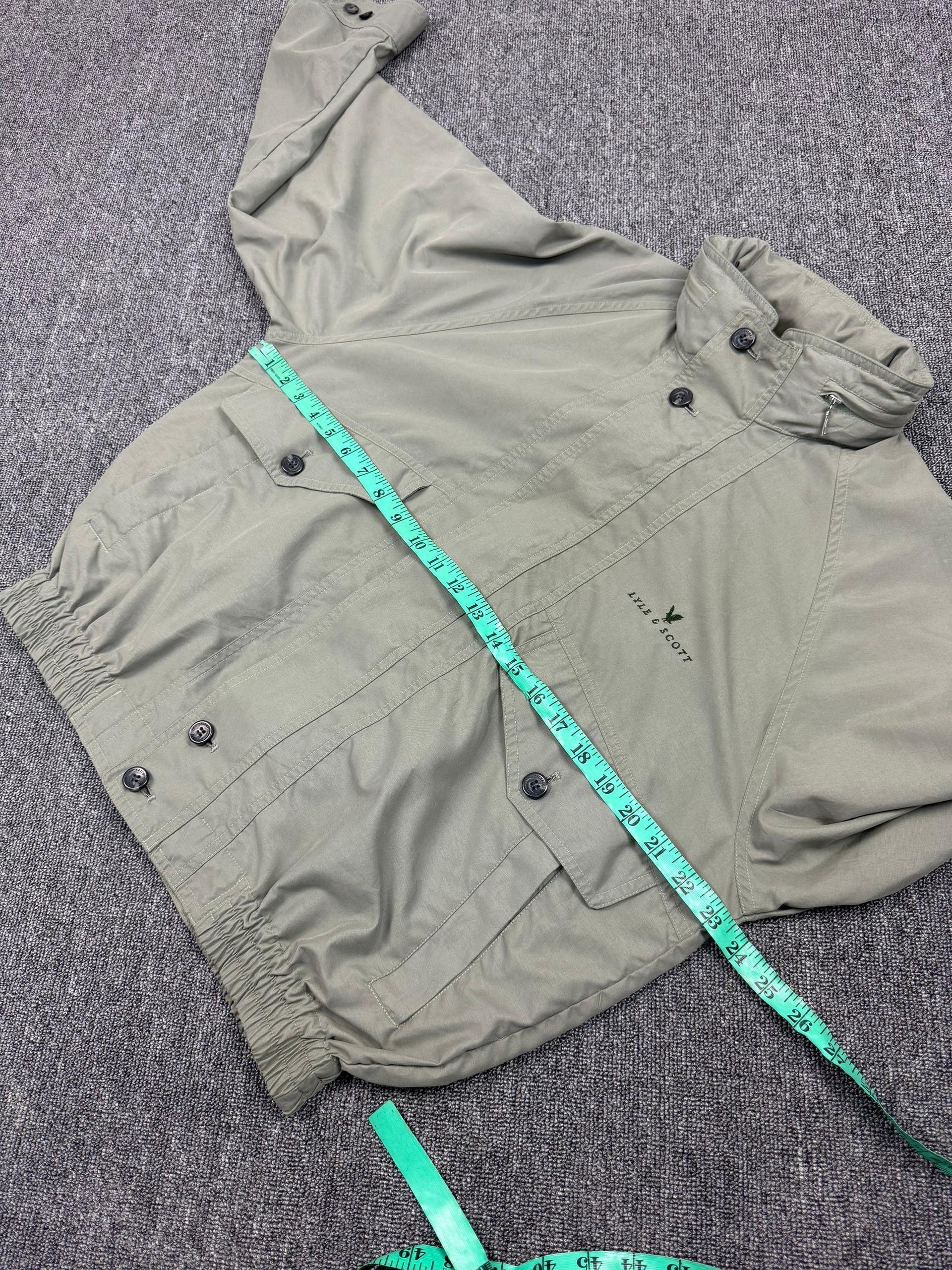 Lyle & Scott Vintage 90s Lyle & Scott Casual Light Bomber Jacket Size US L / EU 52-54 / 3 - 12 Thumbnail