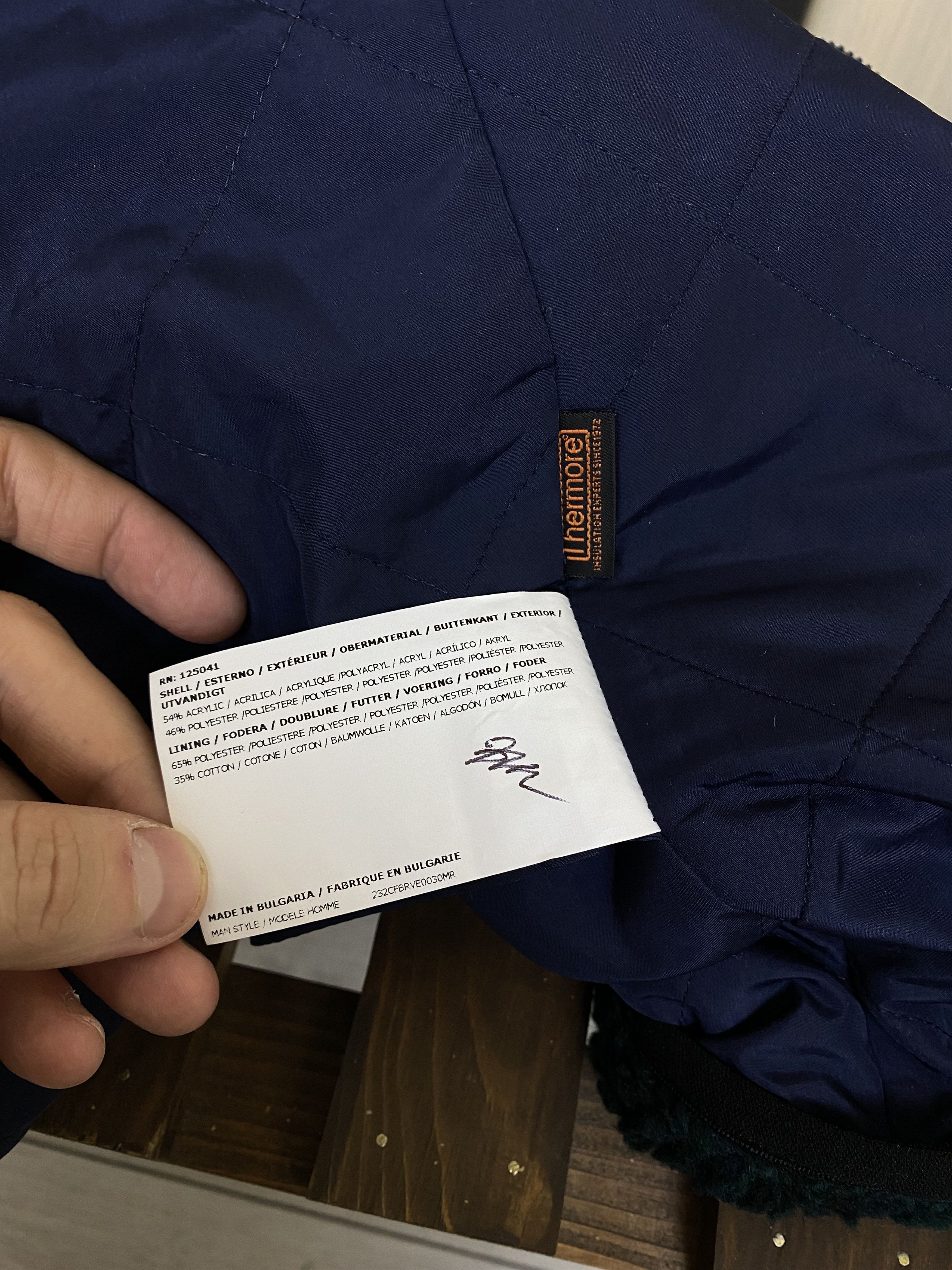 Baracuta BARACUTA SAMPLE CURLY FLEECE LINER VEST BLACKWATCH size L Size US L / EU 52-54 / 3 - 11 Thumbnail