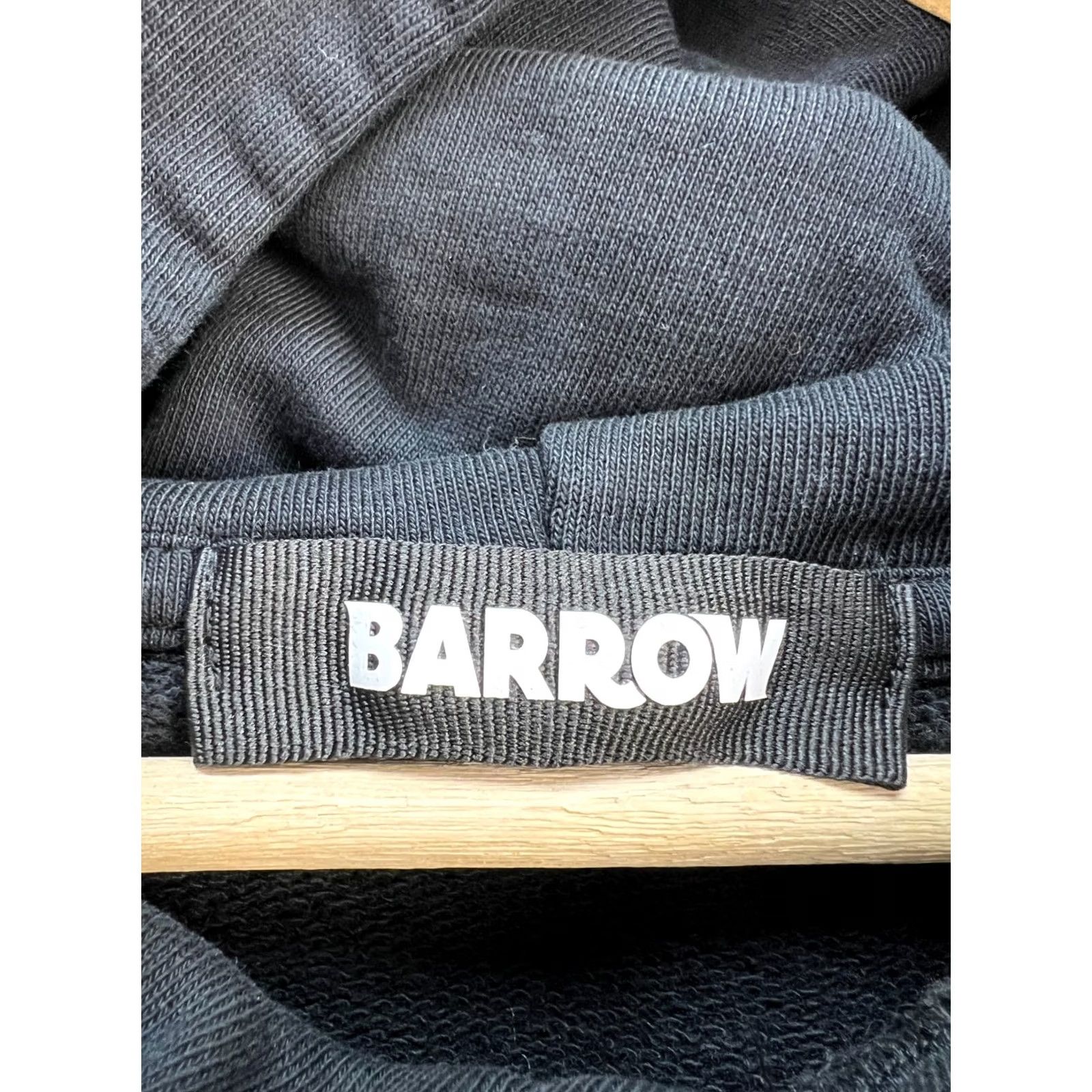 Barrow BARROW Oversized Hoodie Black Cotton Size S Teddy Bear Graphic Unisex Adults Hoodie Pullover Men Women Girls Boys Size US S / EU 44-46 / 1 - 6 Thumbnail