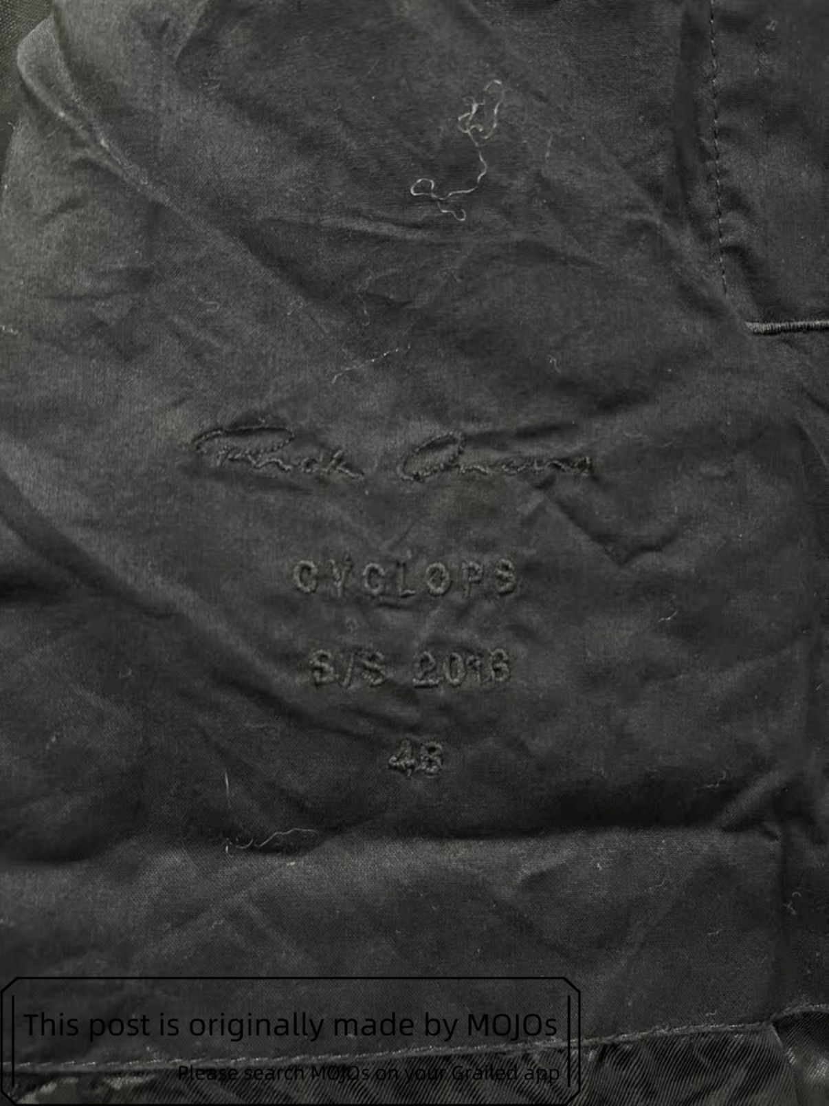 Rick Owens Sz 48 Rick Owens 16SS Runway Trench Coat mojos1532 Size US M / EU 48-50 / 2 - 8 Thumbnail