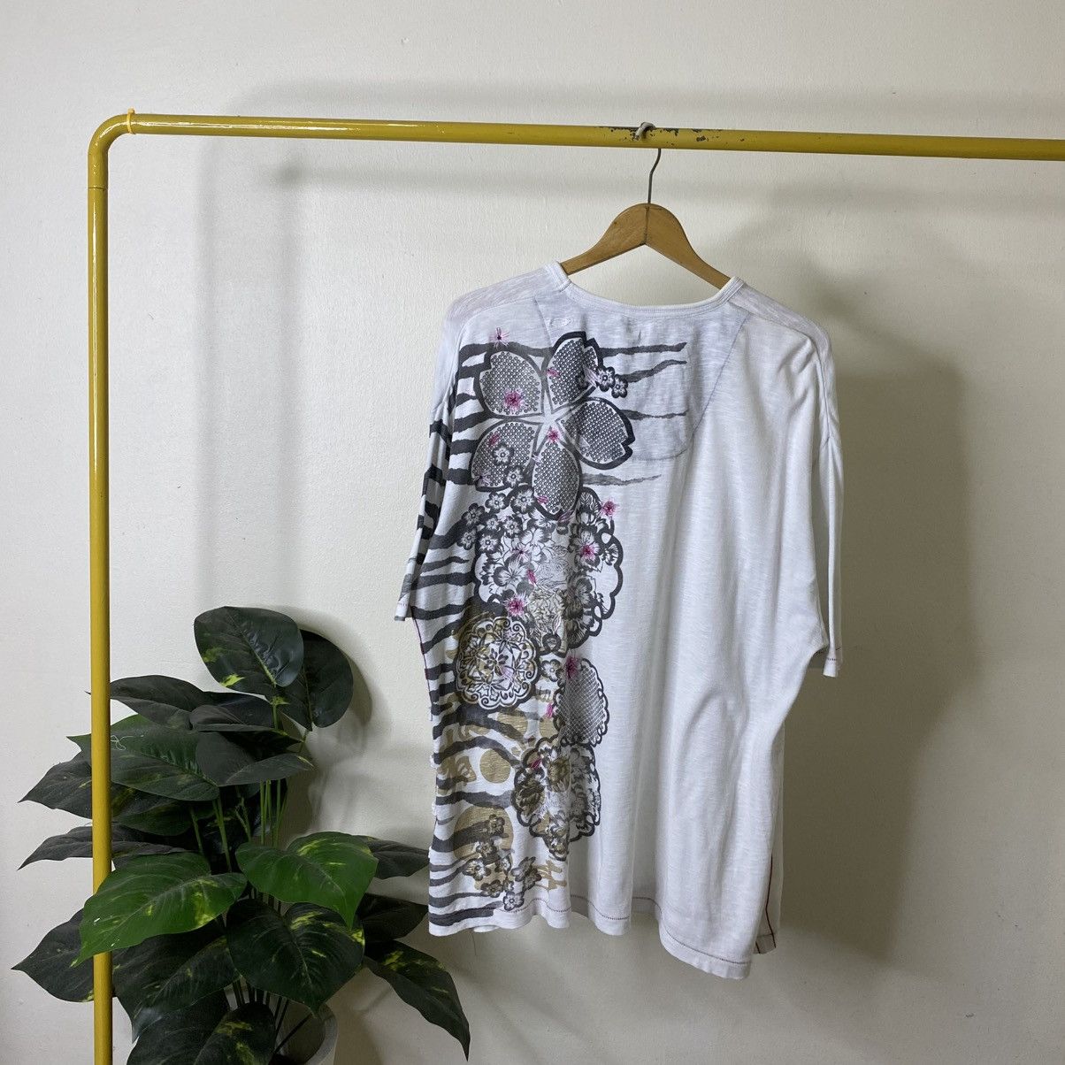 Japanese Brand JapanBrand Karakuri Tamashii Ed Hardy Style T Shirt Size US XXL / EU 58 / 5 - 7 Thumbnail