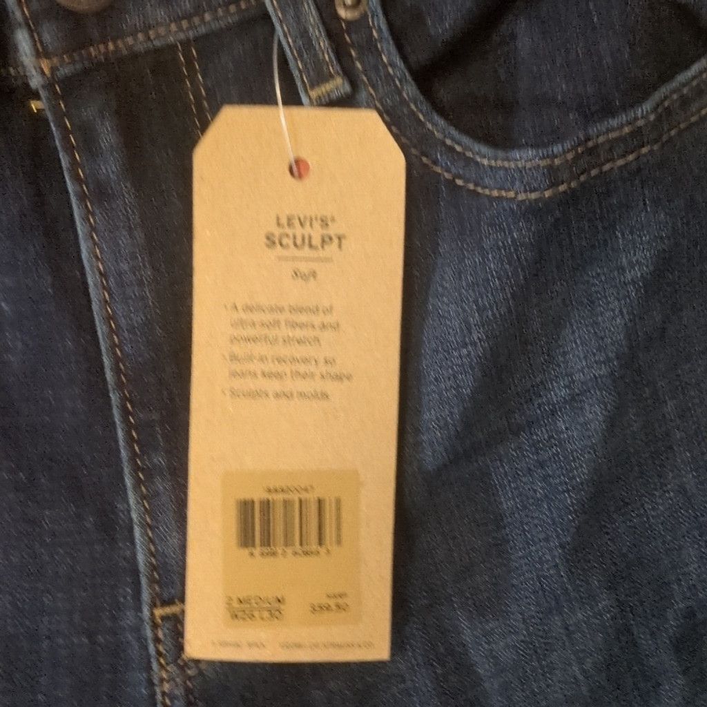 Levi's Levi's 721 sculpt hi rise skinny jeans size 26 Size 26" / US 2 / IT 38 - 2 Thumbnail