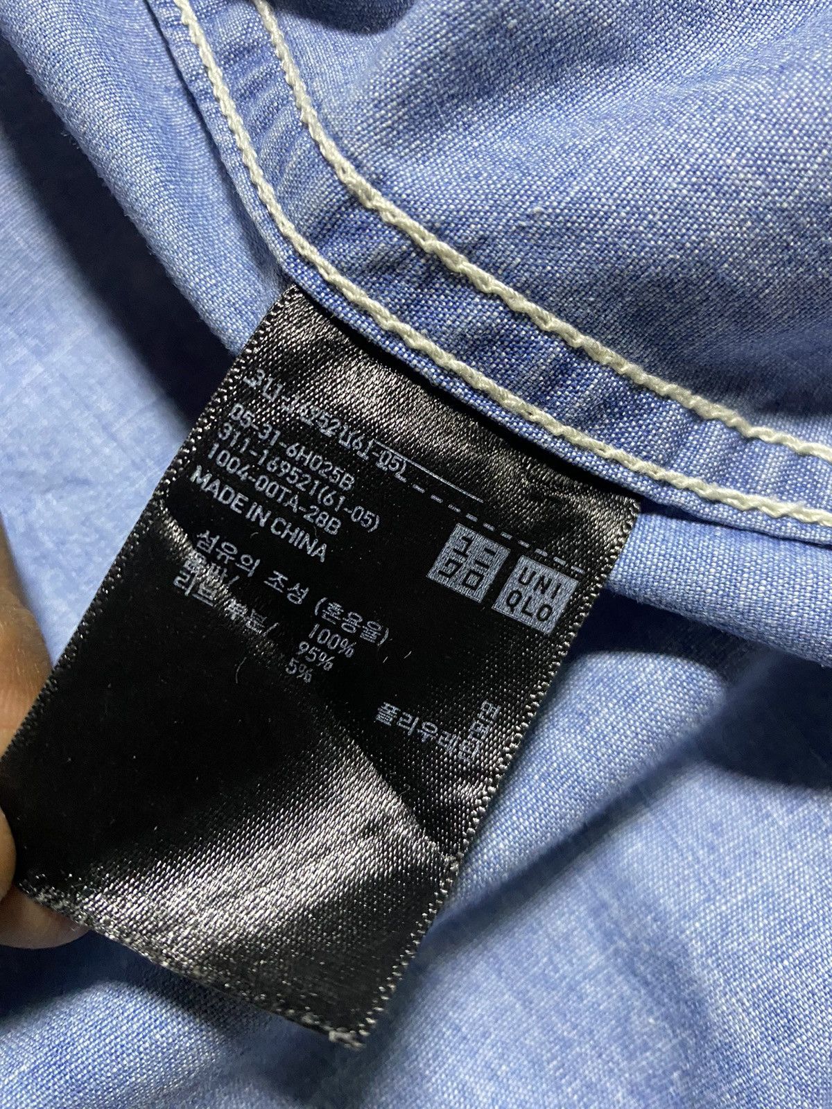 Lemaire Uniqlo and Lemaire Denim Big Pocket Size US M / EU 48-50 / 2 - 6 Thumbnail