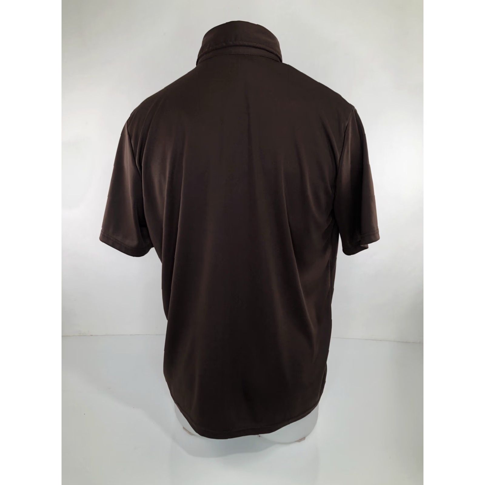 Vintage THE BIG LEBOWSKI - Official UNIVERSAL STUDIOS L Polo Costume HalloweenShirt Shirt Men L Brown University 90s Mens Size US L / EU 52-54 / 3 - 3 Thumbnail