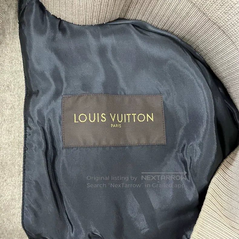 Louis Vuitton Louis Vuitton Leather Sleeve Baseball Jacket Size US L / EU 52-54 / 3 - 6 Thumbnail