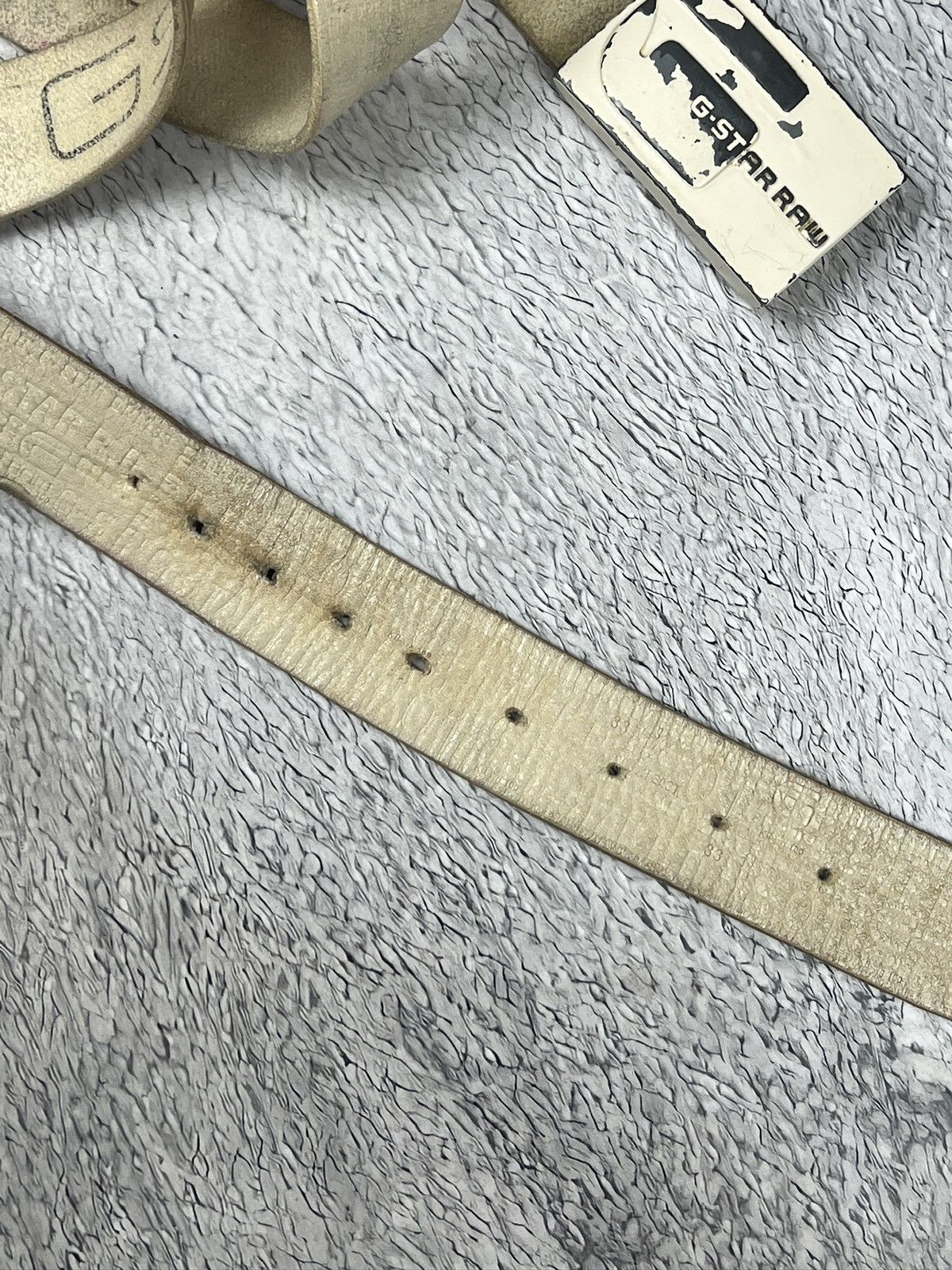 Edition Japan × G-Star × Vintage Vintage Gstar raw trash belt y2k style Size ONE SIZE - 5 Thumbnail