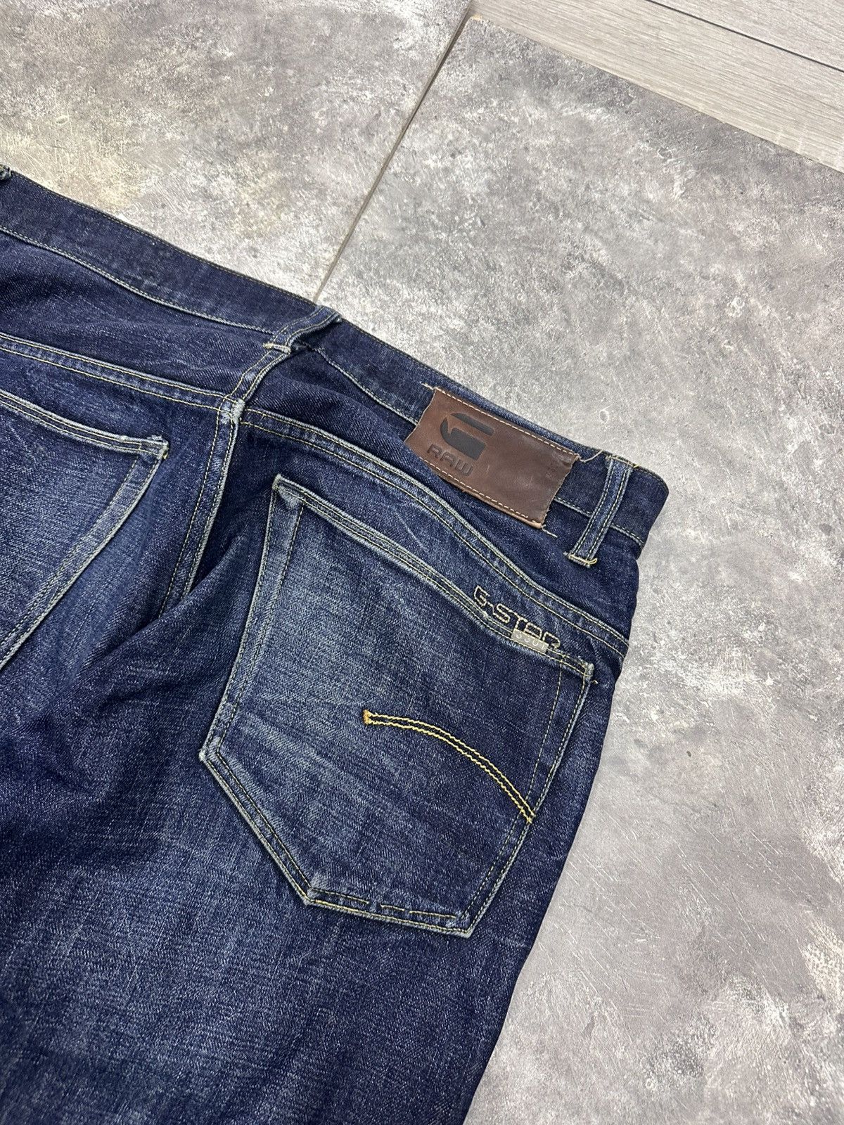 If Six Was Nine G-Star Raw Faded Y2K Avantgarde Jeans Size US 34 / EU 50 - 4 Thumbnail