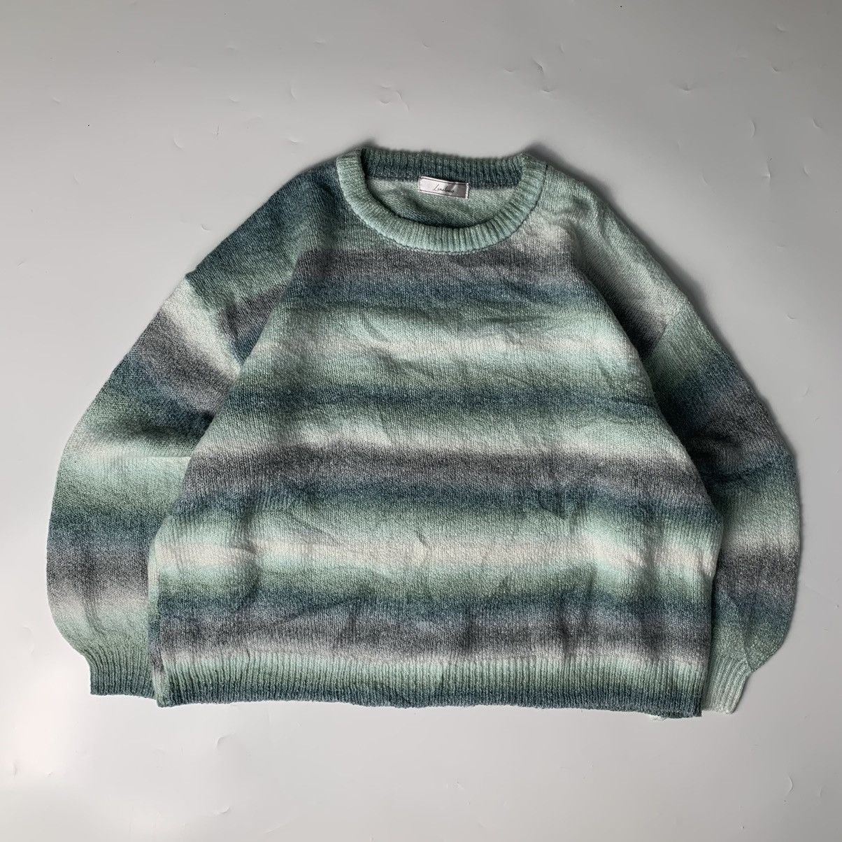 Coogi Knitwear vintage gradient striped patterned by Linoluce Size US L / EU 52-54 / 3 - 1 Thumbnail
