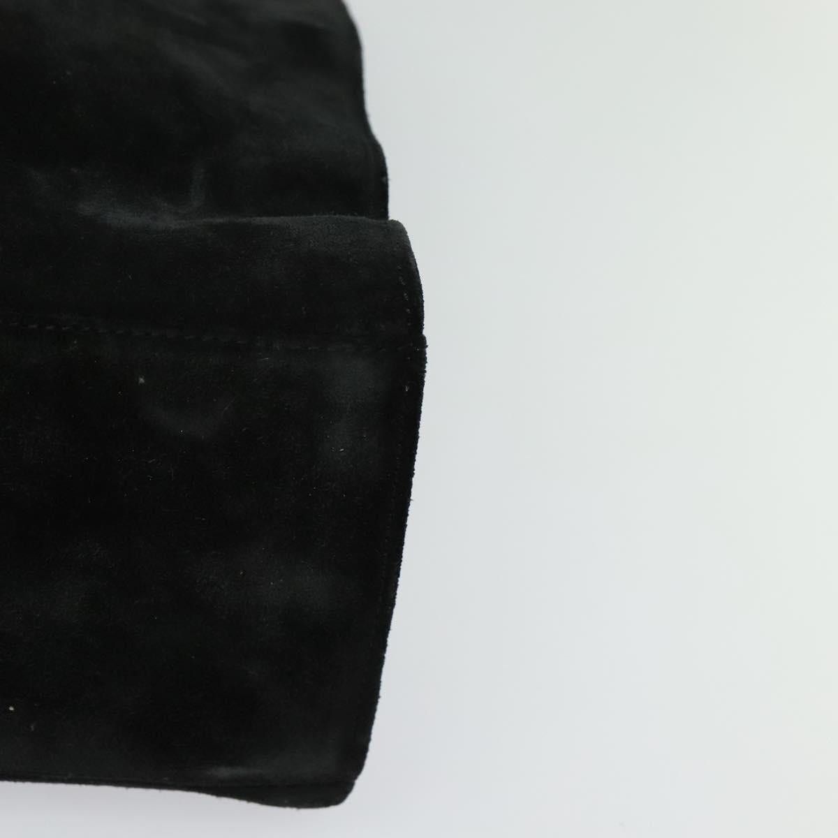 Gucci GUCCI Hand Bag Suede Black Silver 002 002 Size ONE SIZE - 11 Thumbnail