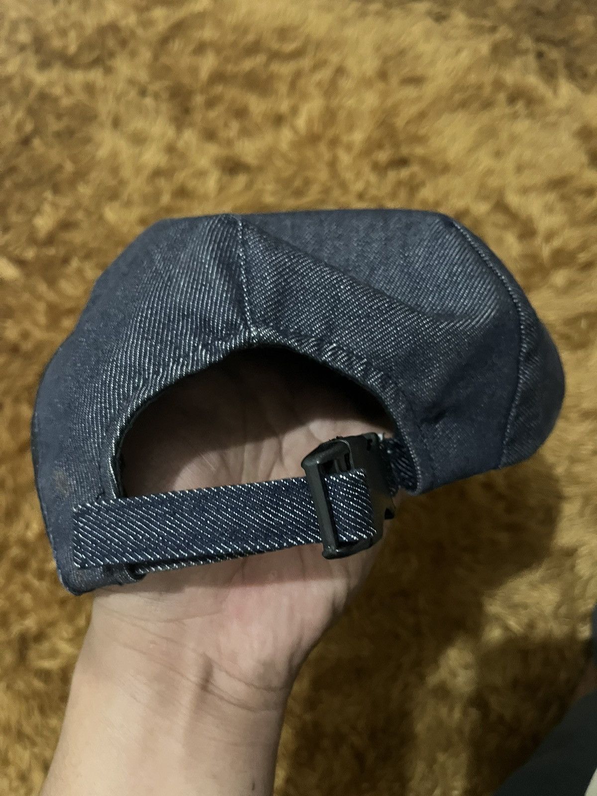 Japanese Brand EXR Racing Y2K cap Denim Blue Size ONE SIZE - 7 Thumbnail