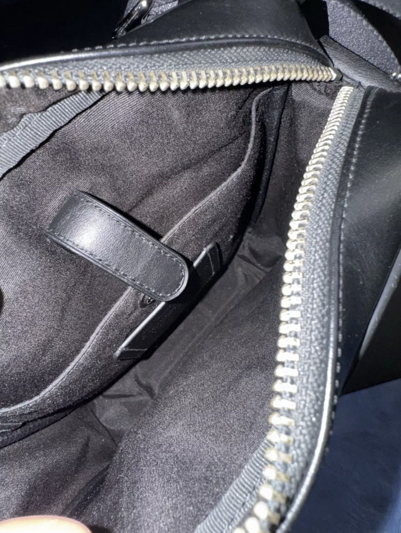 Coach Coach Men’s Charcoal /Black Flight Bag Leather Size ONE SIZE - 5 Thumbnail