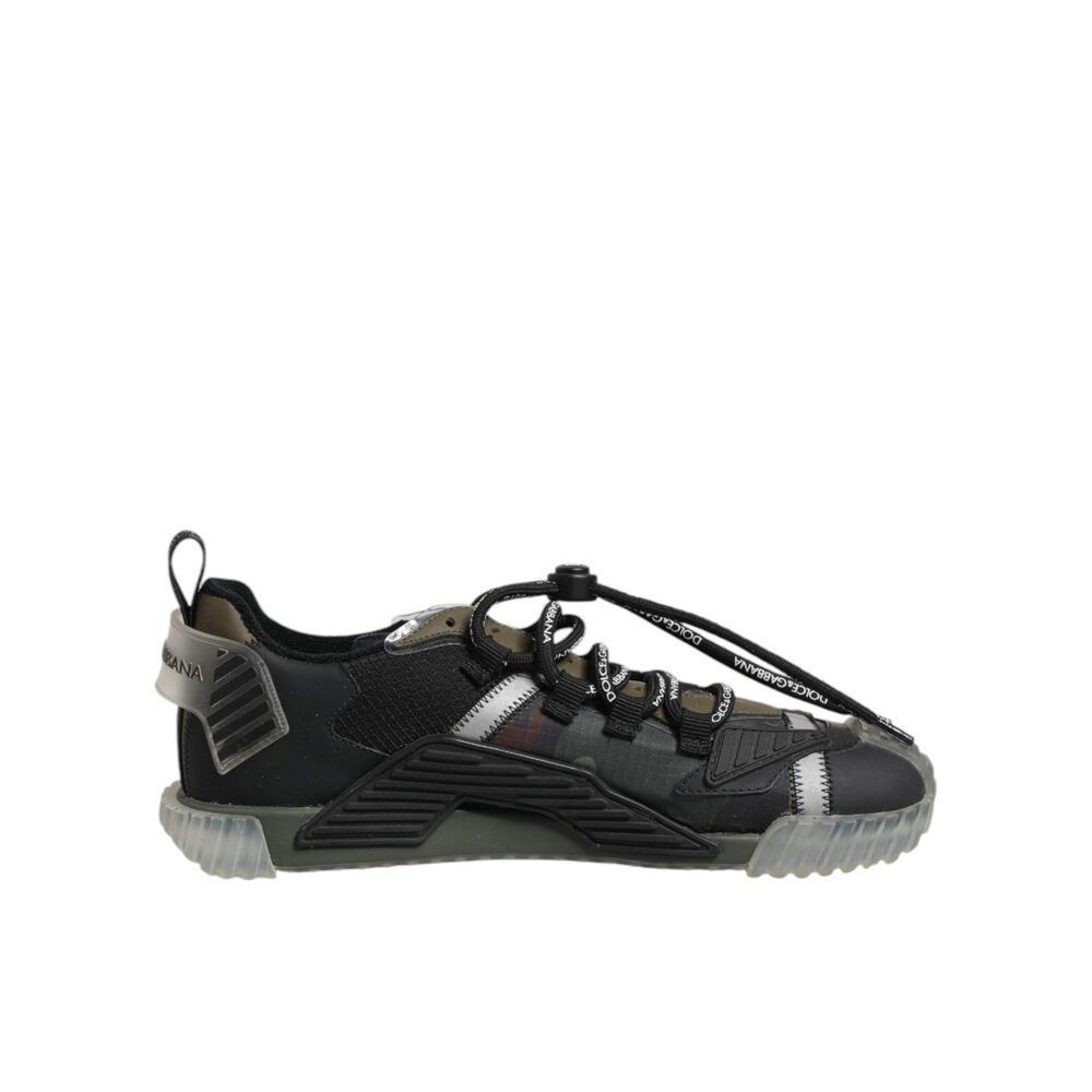 Dolce & Gabbana Dolce & Gabbana Multicolor Lace Up Low Top NS1 Sneakers Shoe Size US 6 / EU 39 - 7 Thumbnail