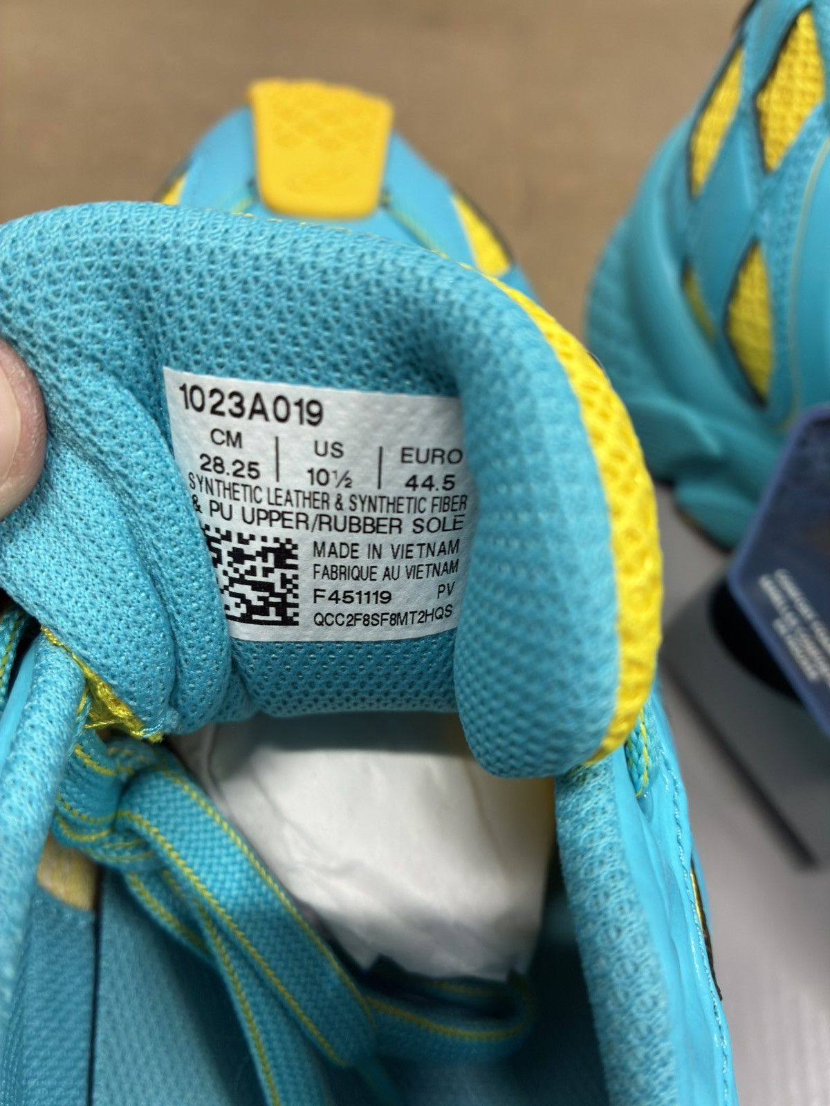 Asics × Kiko Kostadinov ASICS KIKO KOSTADINOV GEL KIRIL ICE MINT VIBRANT YELLOW BLUE Size US 10.5 / EU 43-44 - 8 Thumbnail