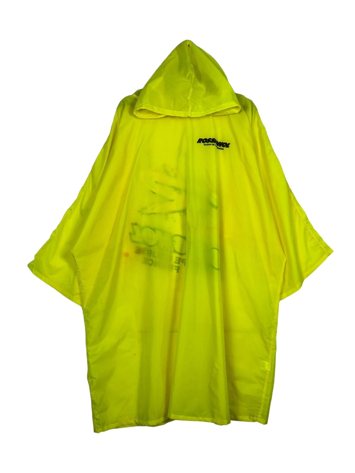 Japanese Brand 🔥Raining Coat Jacket Oversized Rossignol Big Logo Size US M / EU 48-50 / 2 - 2 Thumbnail