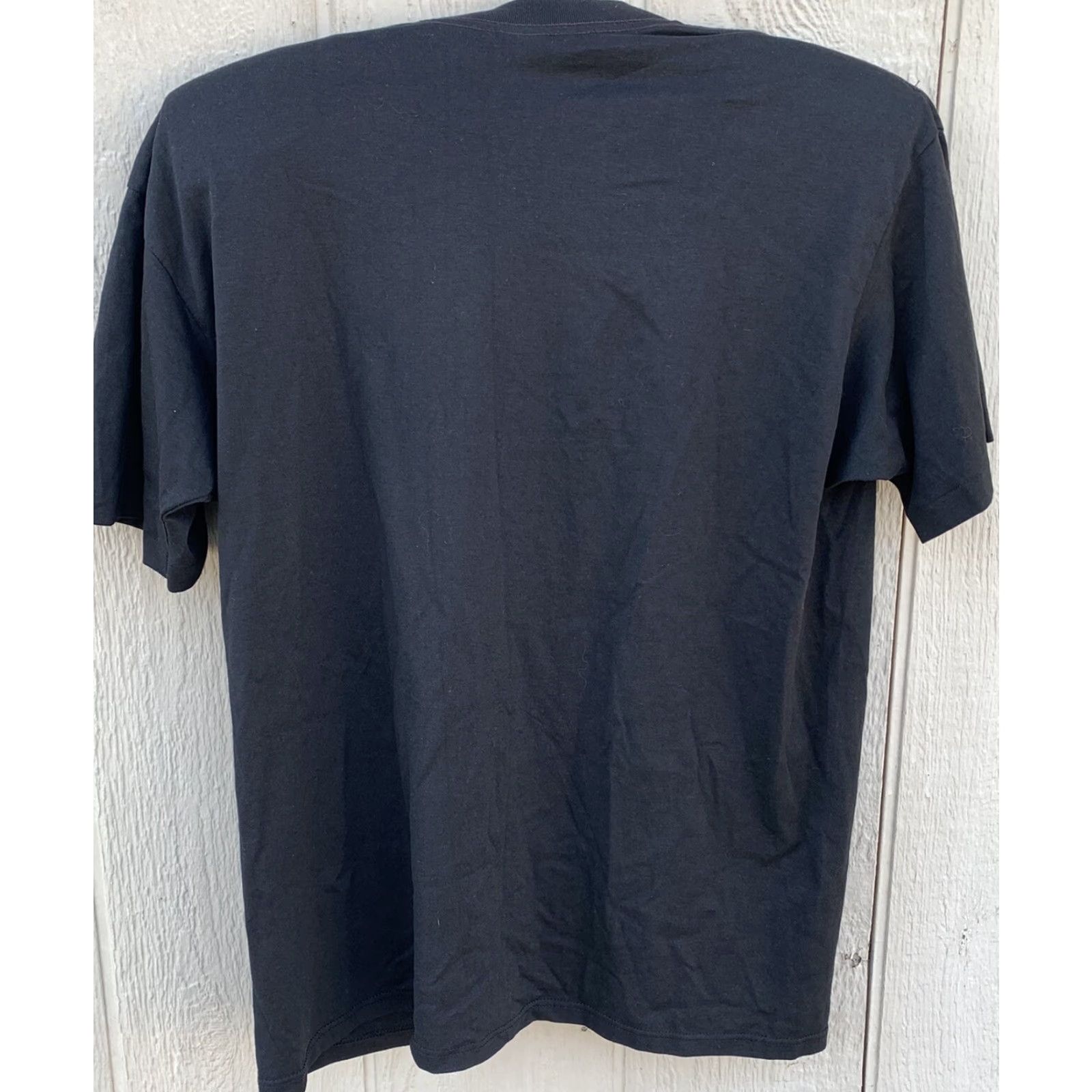 Vintage VINTAGE K.W.B.L. Los Angeles wearable art tshirt ONE SIZE 90s 1990s Black Shirt Mens Women’s Girls Boys Size ONE SIZE - 6 Thumbnail