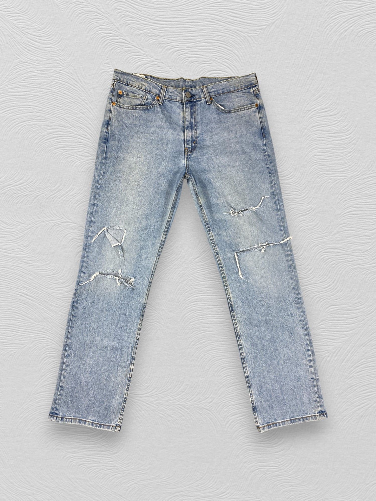 Vintage Levi's 514 Light Wash Denim 36 x 32 -JN055