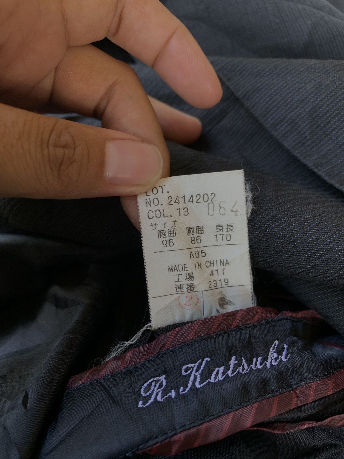 Kansai Yamamoto KANSAI YAMAMOTO VINTAGE BLAZER Size 42R - 3 Thumbnail