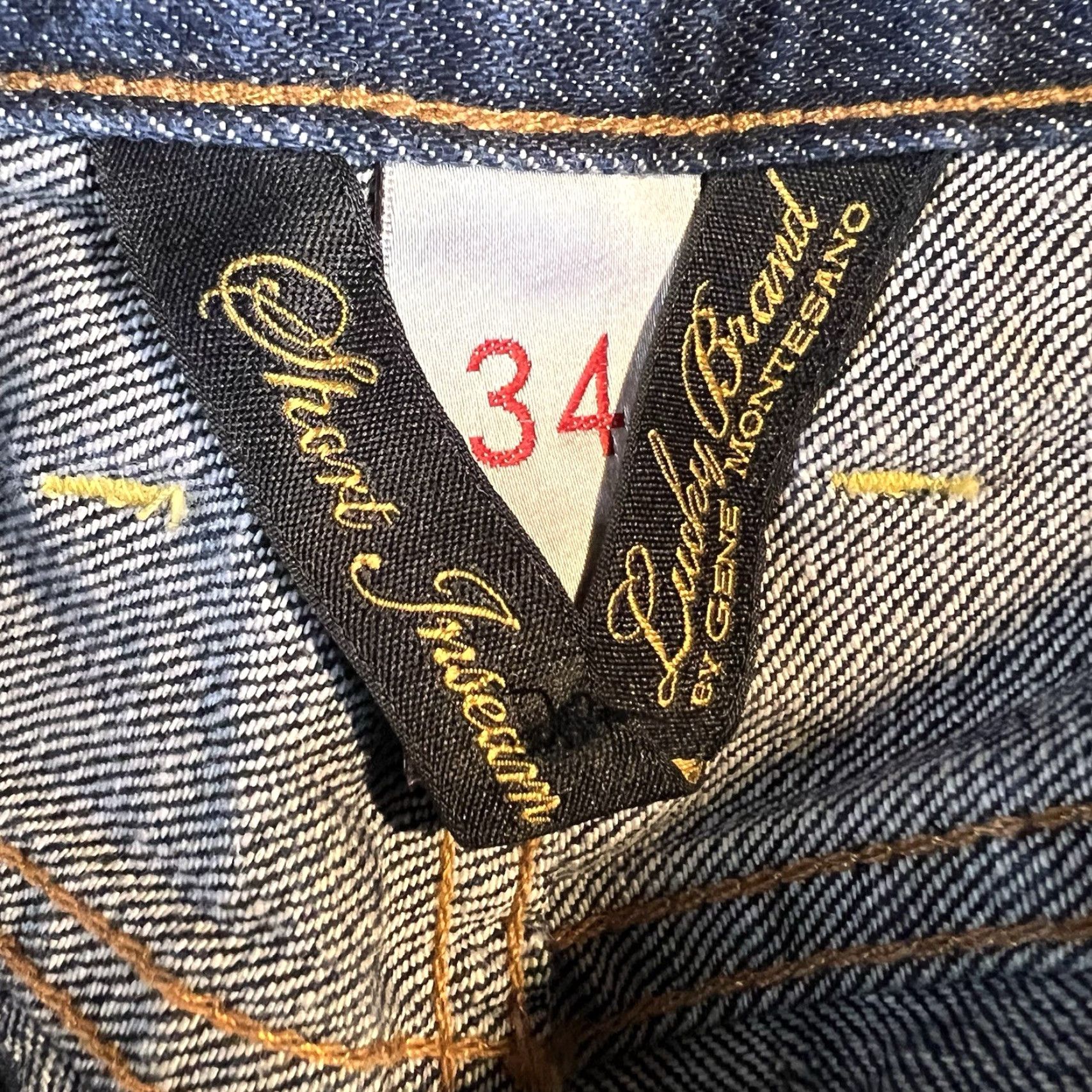 Lucky Brand Lucky Brand Jeans Mens 34 Short Blue Straight 5-Pocket Denim Cotton Regular 33x29 Vintage 361 Model Y2K Era Size US 34 / EU 50 - 4 Thumbnail