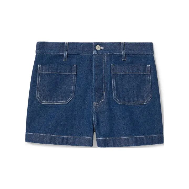 Gucci Gucci Women's Denim Cherry Pocket Shorts Size 26" / US 2 / IT 38 - 1 Thumbnail