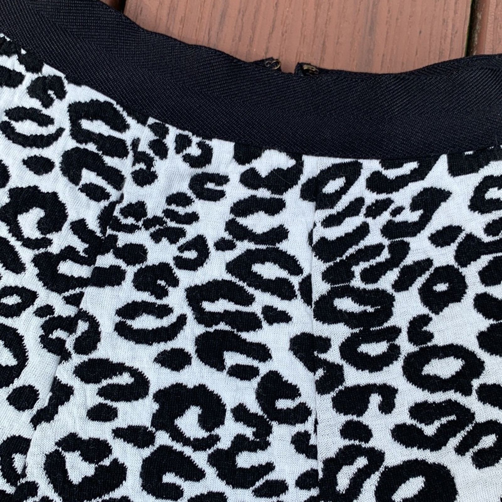 Rebecca Taylor Rebecca Taylor skater circle skirt leopard ocelot Size 30" / US 8 / IT 44 - 1 Thumbnail