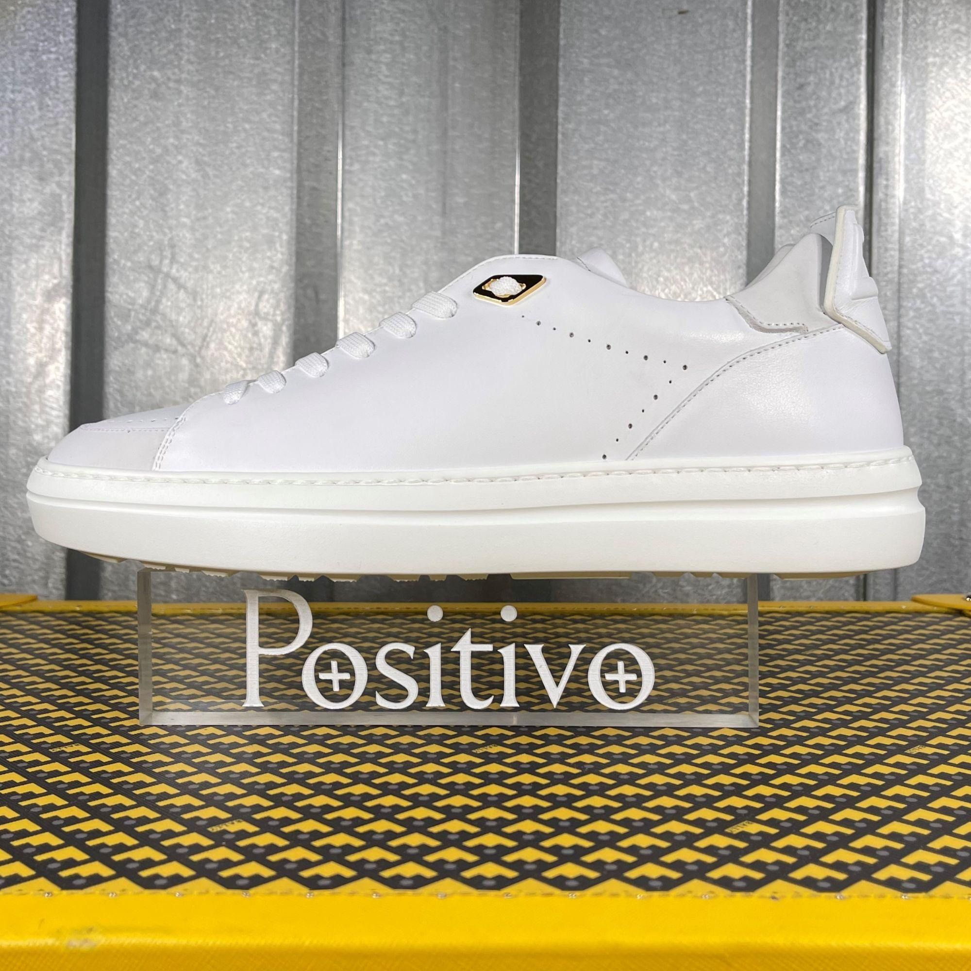 Buscemi Buscemi Uno Sport White Leather Sneakers US 7 EU 40 Size US 7 / EU 40 - 1 Thumbnail