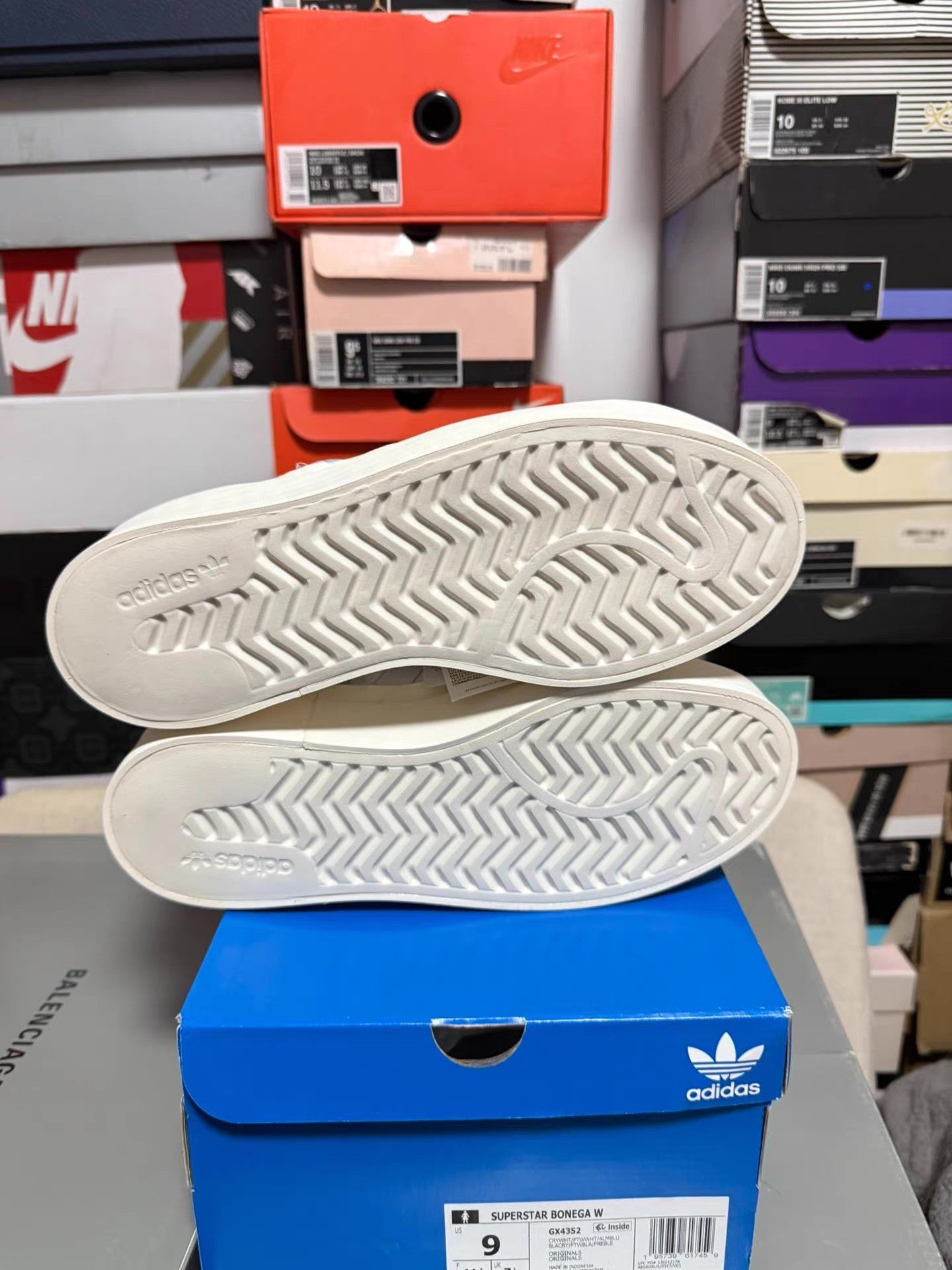 Adidas adidas Originals Superstar Sst Bonega sneakers。 Ｑ20 Size US 8 / EU 41 - 4 Thumbnail