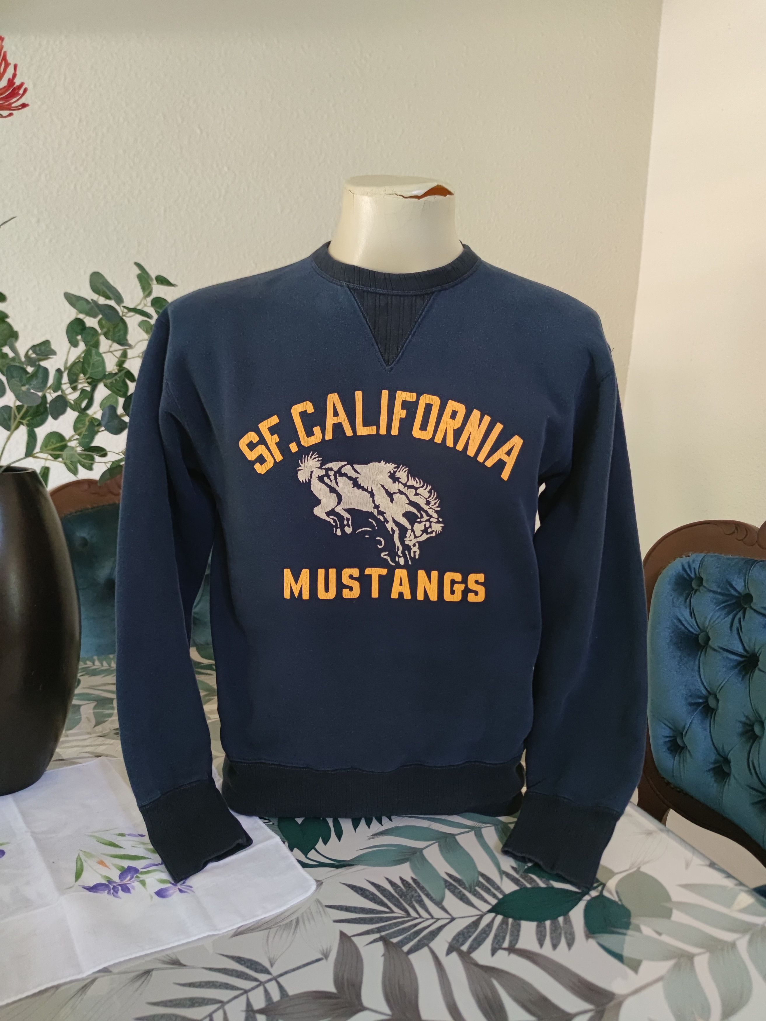 The Flat Head Flat Head FS. California Mustangs Sweatshirt Made in Japan Size US L / EU 52-54 / 3 - 1 Thumbnail