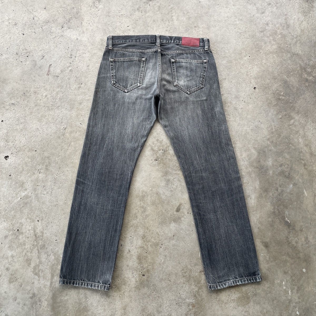 Japanese Brand W34 Vintage Japanese Black Faded Jeans Distressed Pants Size US 34 / EU 50 - 11 Thumbnail