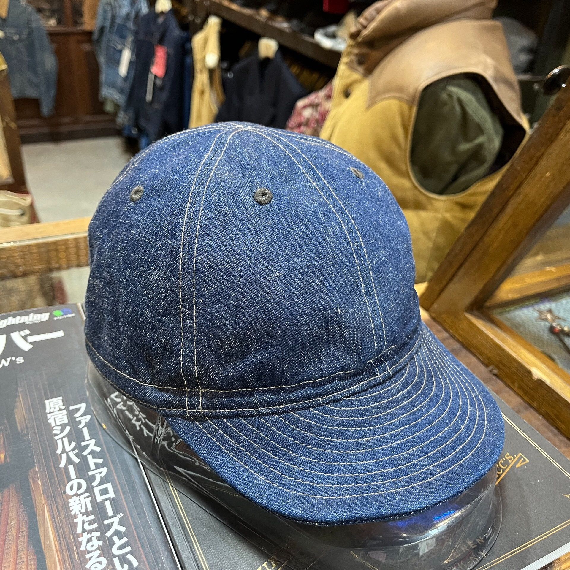 RRL Ralph Lauren RRL Double RL Engineer Cap M 59cm Size ONE SIZE - 1 Thumbnail
