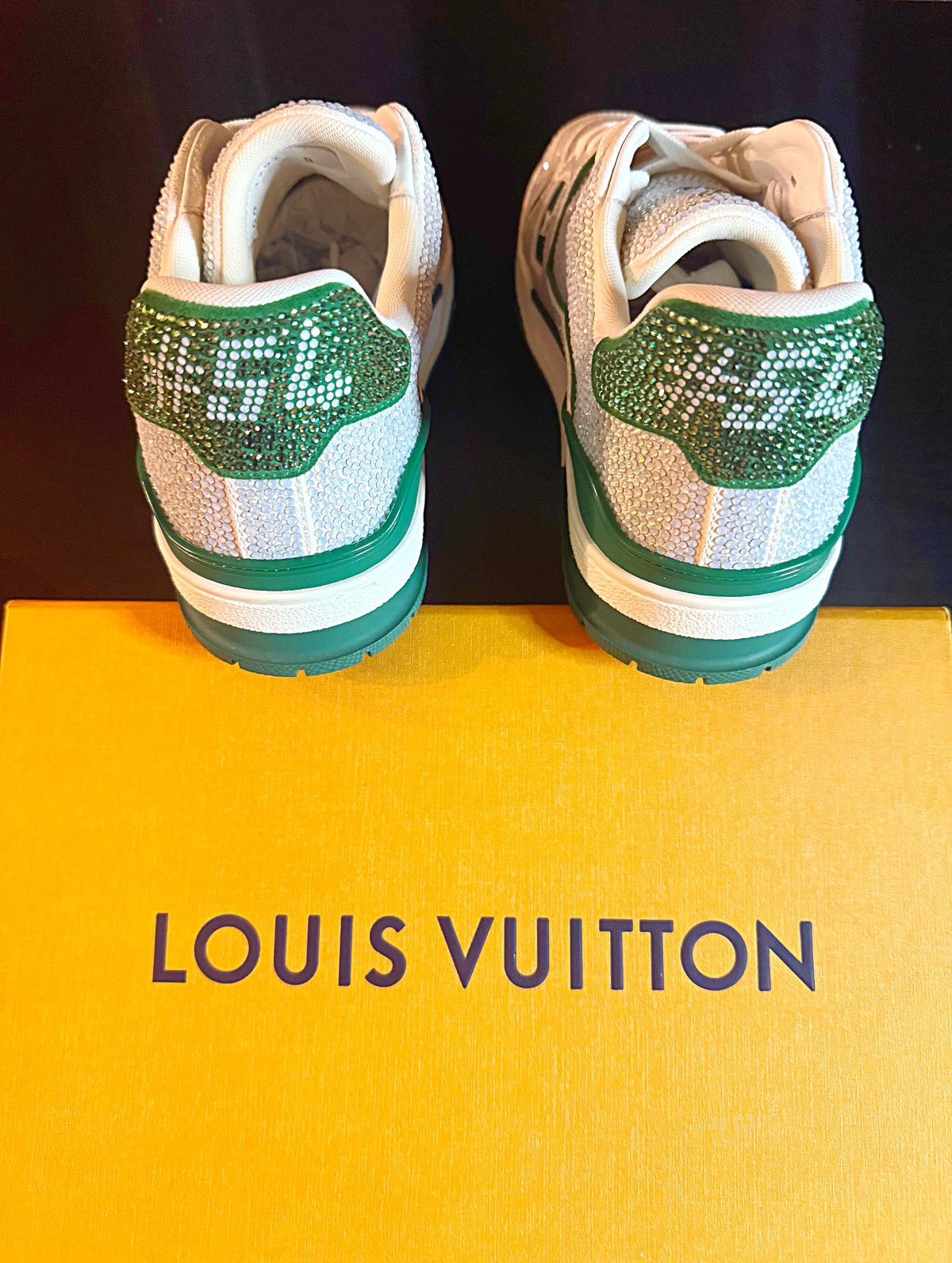 Louis Vuitton Louis Vuitton Crystal Trainer Sneaker Size US 10 / EU 43 - 9 Thumbnail
