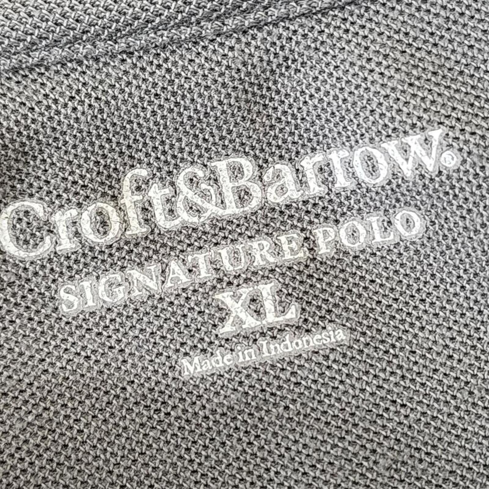 Croft & Barrow Croft & Barrow XL Grey Gray Collared Polo Shirt Size US XL / EU 56 / 4 - 3 Thumbnail