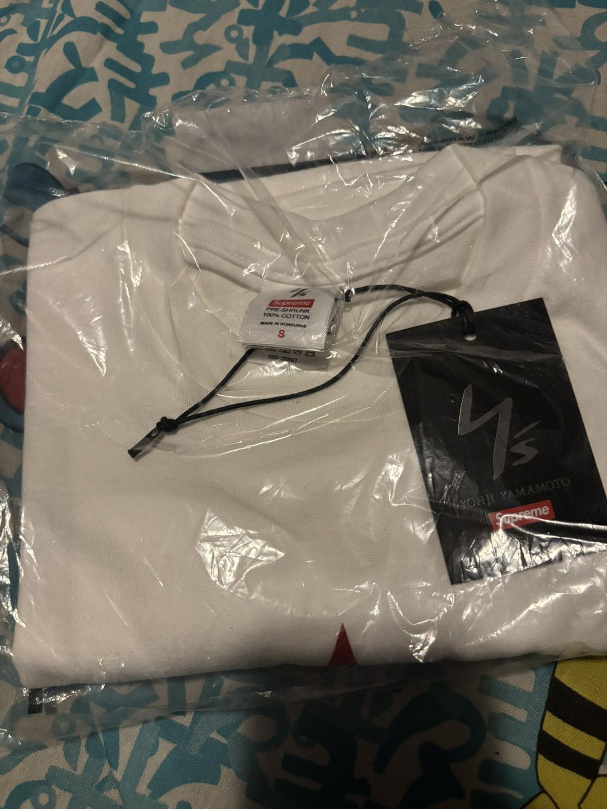 Supreme × Yohji Yamamoto Supreme Yohji Yamamoto Y’s Star Tee White Small Size US S / EU 44-46 / 1 - 5 Thumbnail