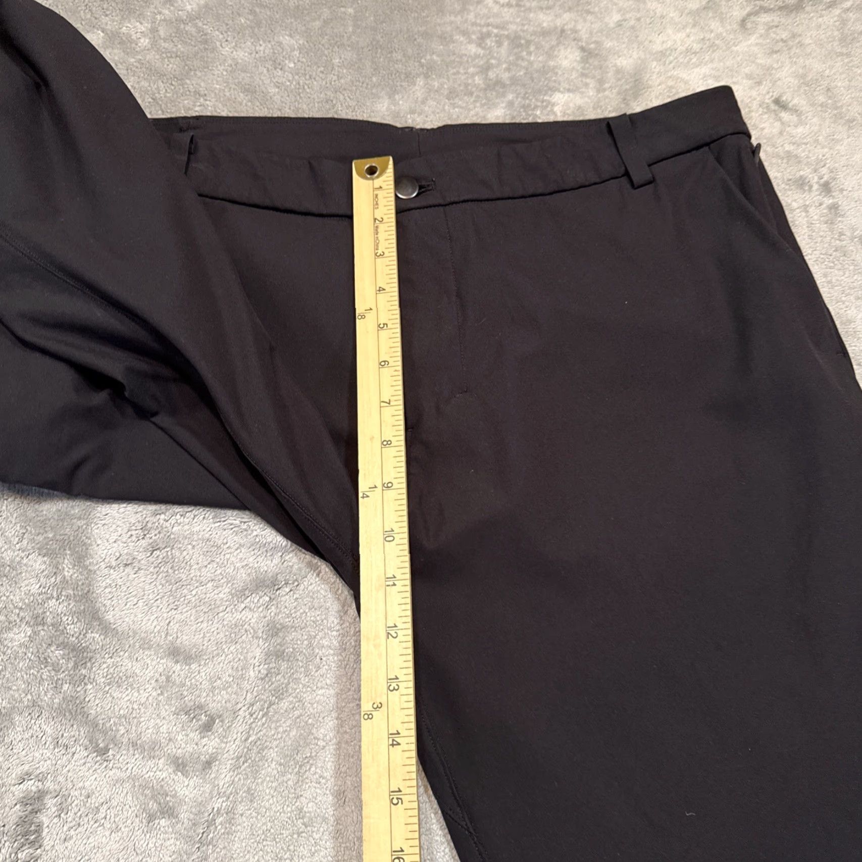 Lululemon Lululemon Pants Mens 38x32 Black Commission Classic Commute Work Office Golf ABC Size US 36 / EU 52 - 6 Thumbnail