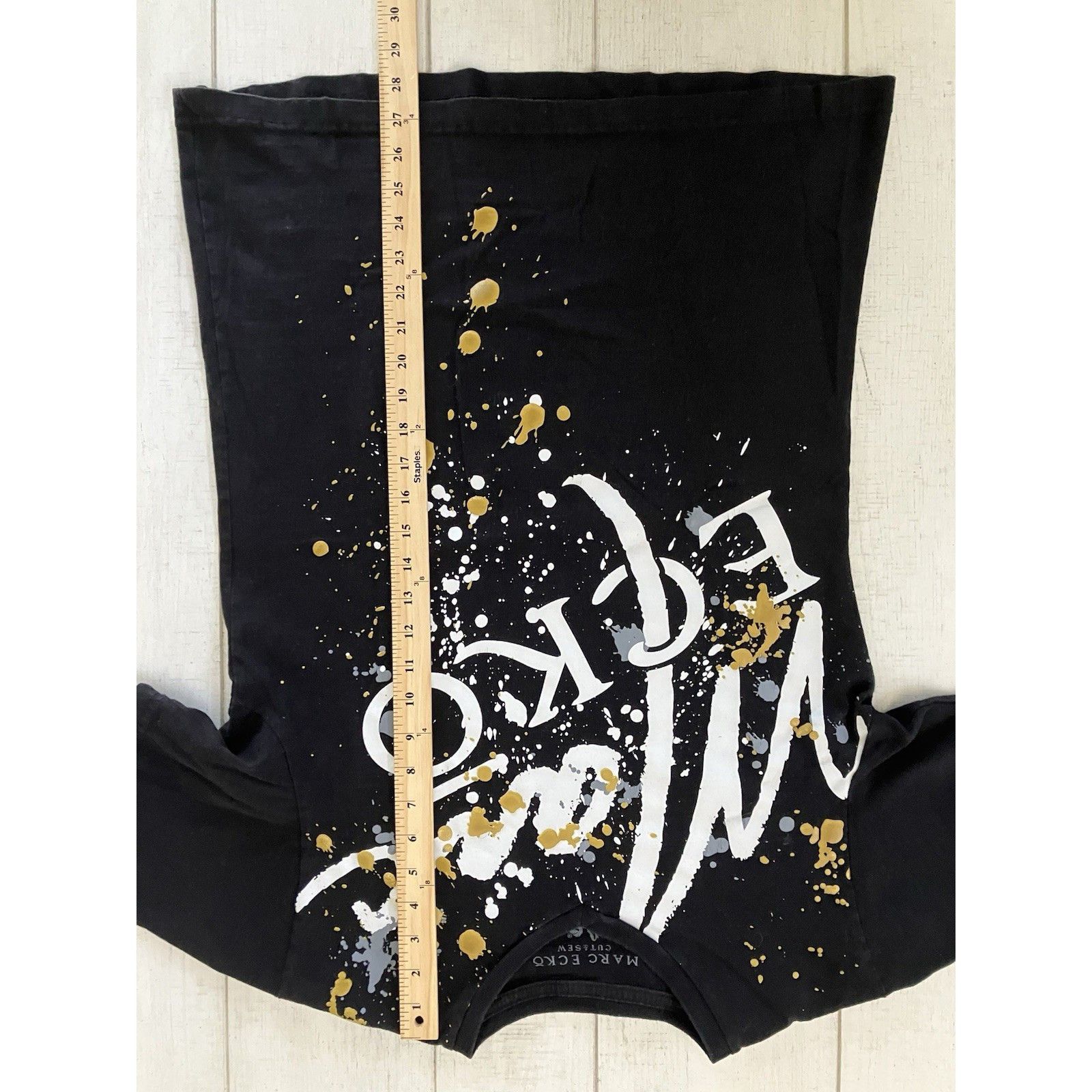 Other Mark Ecko Cut Sew Splatter Script S/S Tee Retro Y2K Style Bl Size US M / EU 48-50 / 2 - 6 Thumbnail