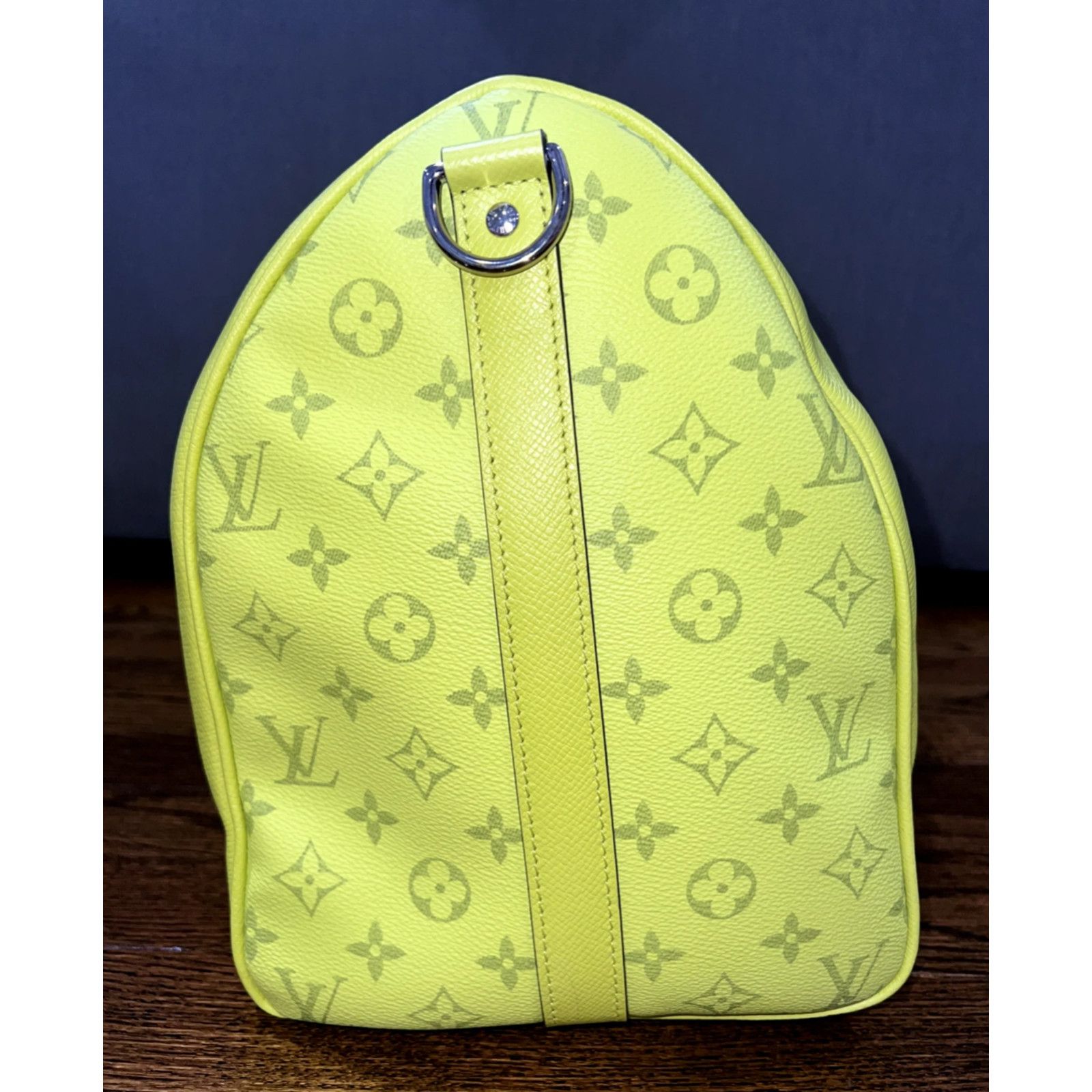 Louis Vuitton Louis Vuitton Keepall Bandouliere Taigarama Taiga Travel Bag Size ONE SIZE - 7 Thumbnail