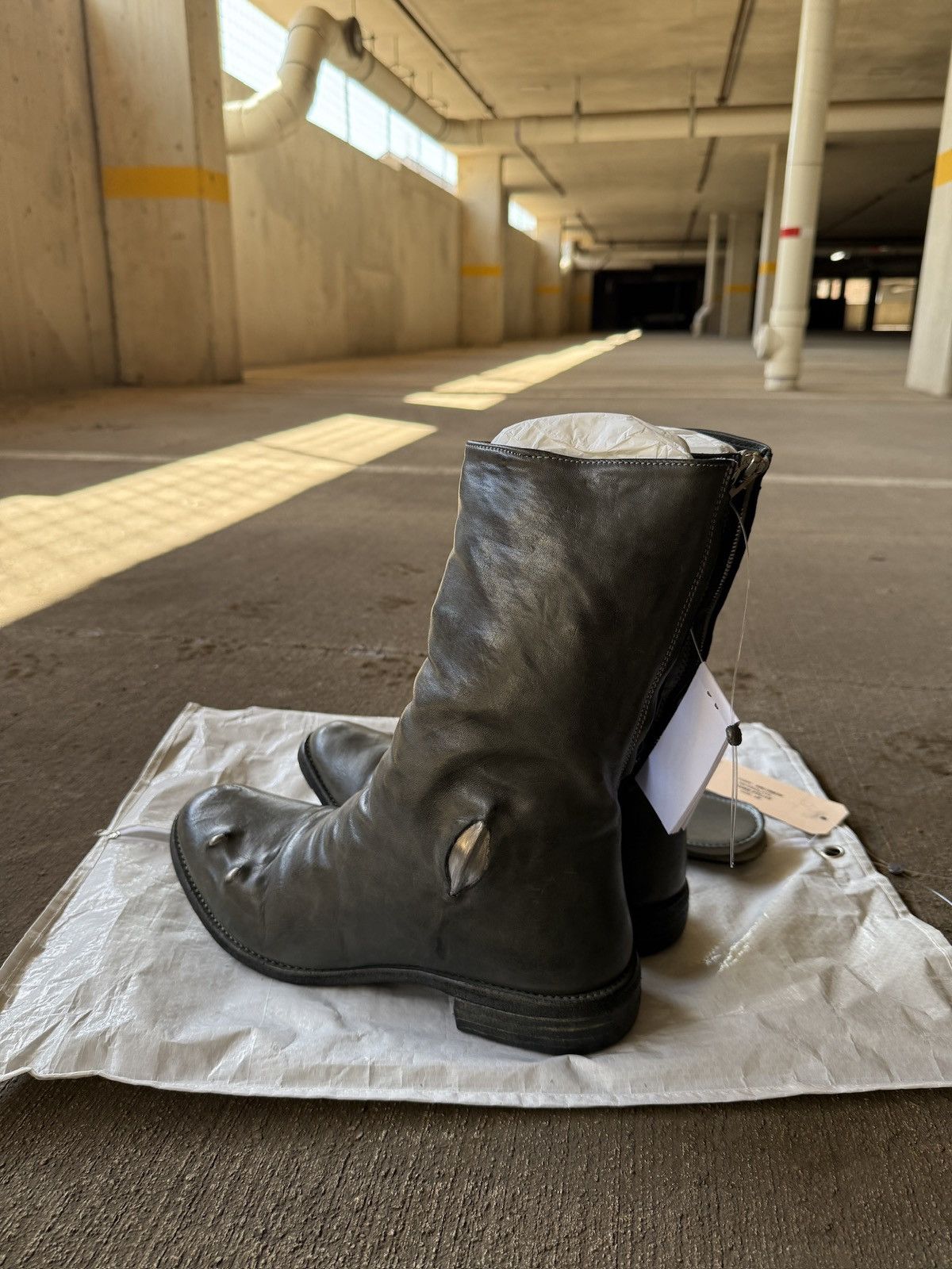 Carol Christian Poell CCP Carol Christian Poell Prosthetic Boots Size US 11 / EU 44 - 2 Thumbnail
