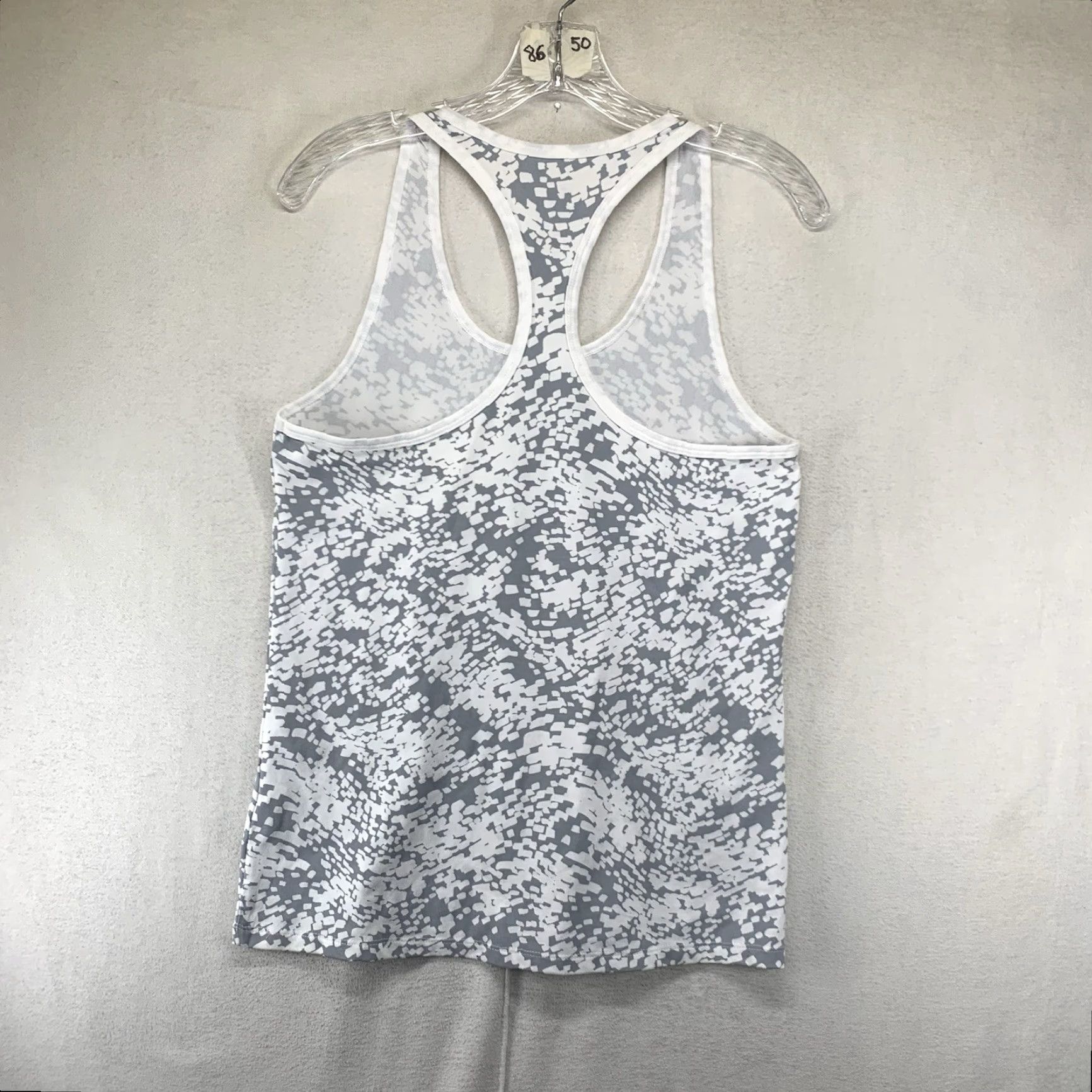Nike Nike Dri-Fit Racerback Tank Top Women’s Medium Gray White Running Training Size M / US 6-8 / IT 42-44 - 2 Thumbnail