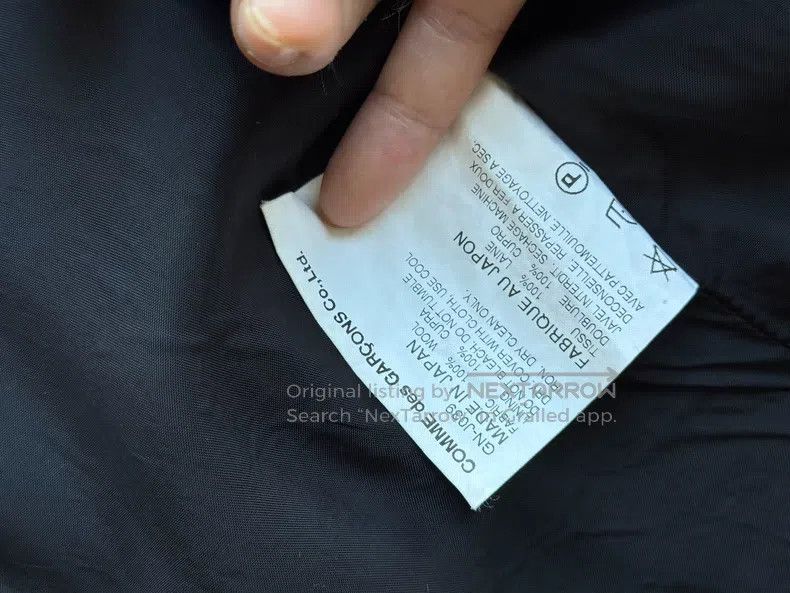 Comme des Garcons Comme Des Garcons Blazer Size S / US 4 / IT 40 - 6 Thumbnail