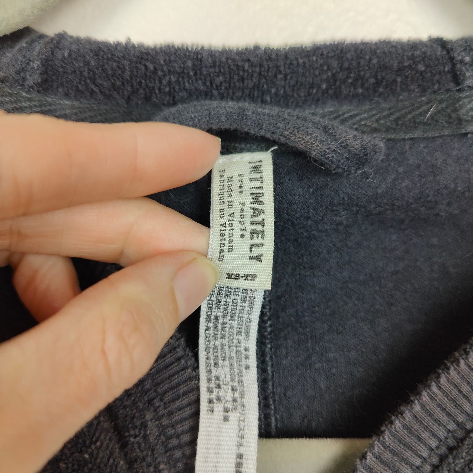 Other Intimately Free People Oversized 1/2 Zip Hoodie Womens XS Size XS / US 0-2 / IT 36-38 - 5 Thumbnail