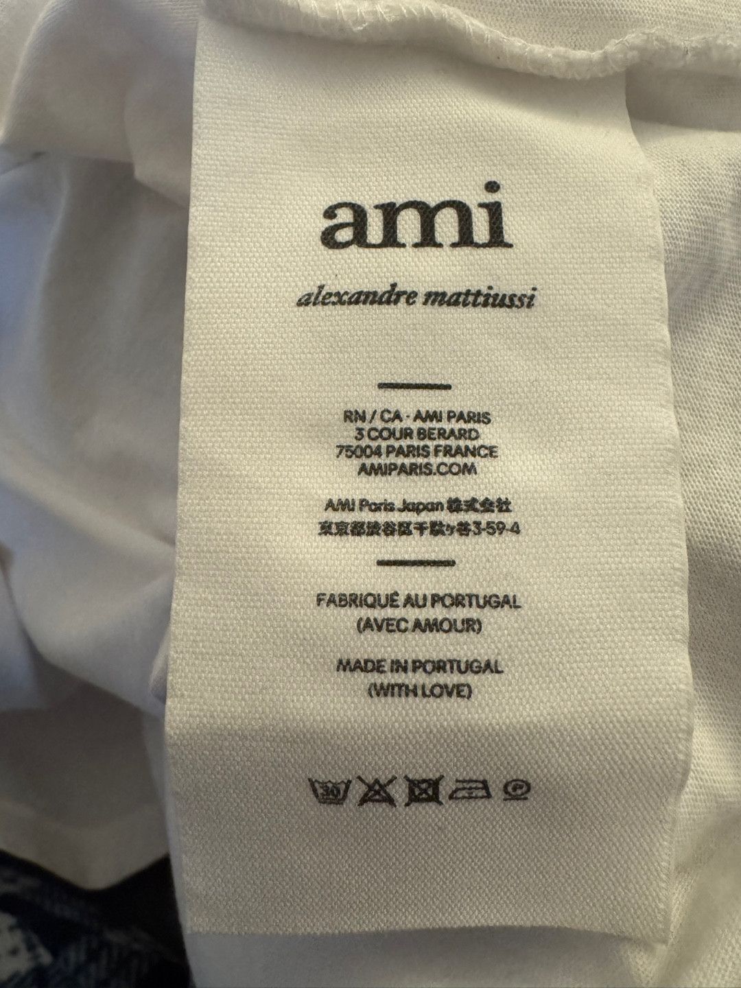 AMI AMI White Ami de Coeur T-Shirt Size US XXL / EU 58 / 5 - 4 Thumbnail
