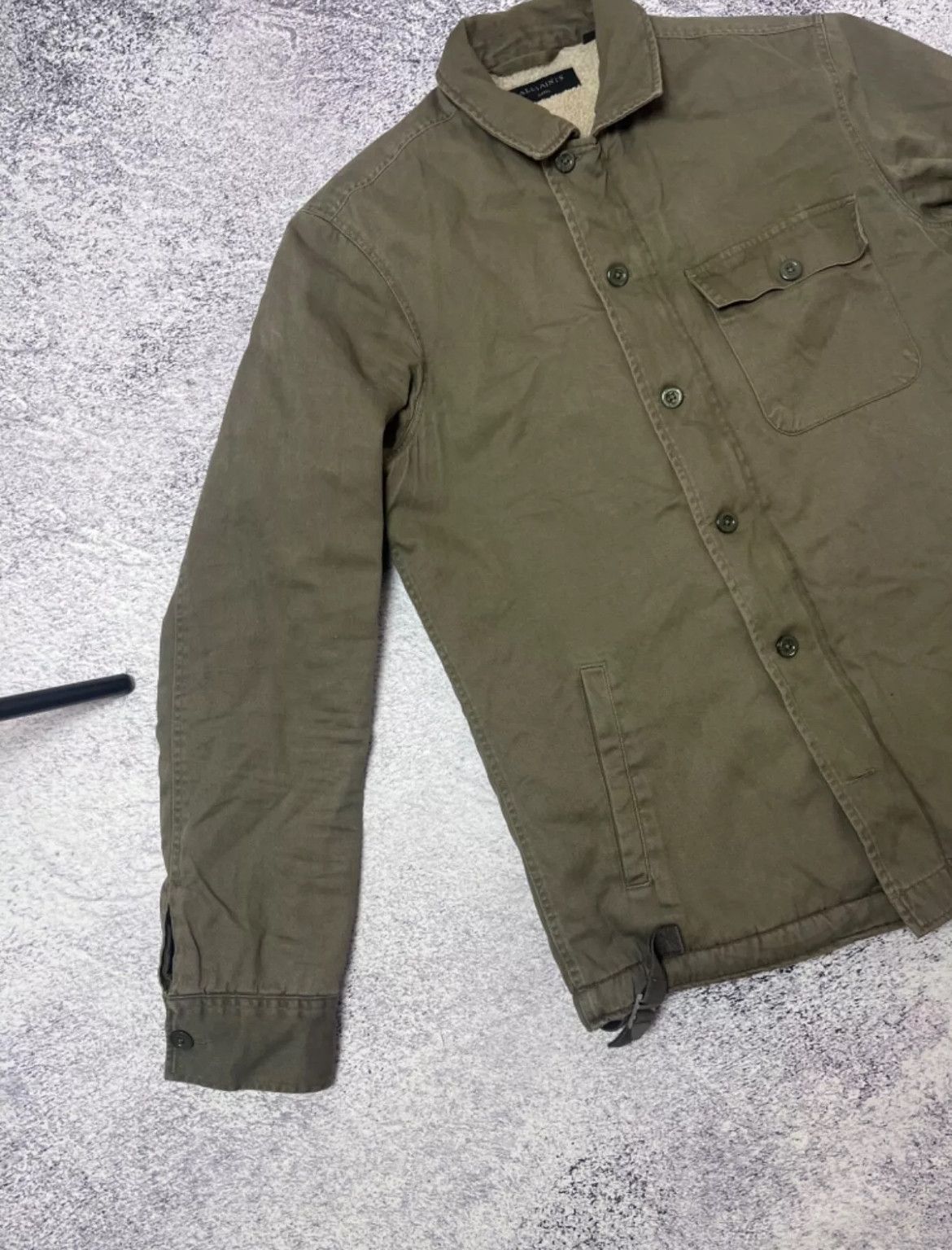 Allsaints × Japanese Brand Vintage men’s Jacket Allsaints 1990s size S luxury y2k Size US S / EU 44-46 / 1 - 2 Thumbnail