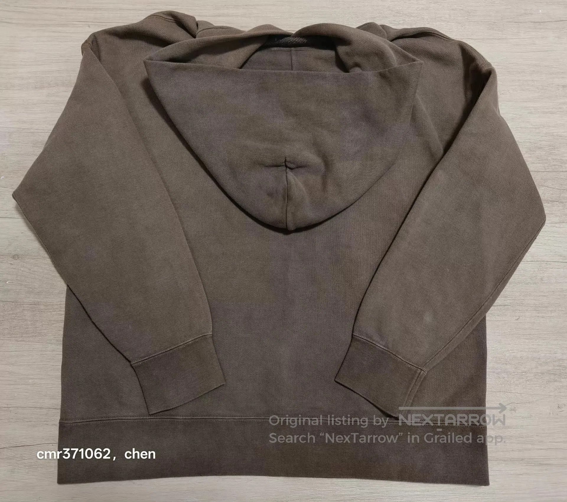 Visvim Brown Hoodie with Front Pocket . Size US M / EU 48-50 / 2 - 4 Thumbnail