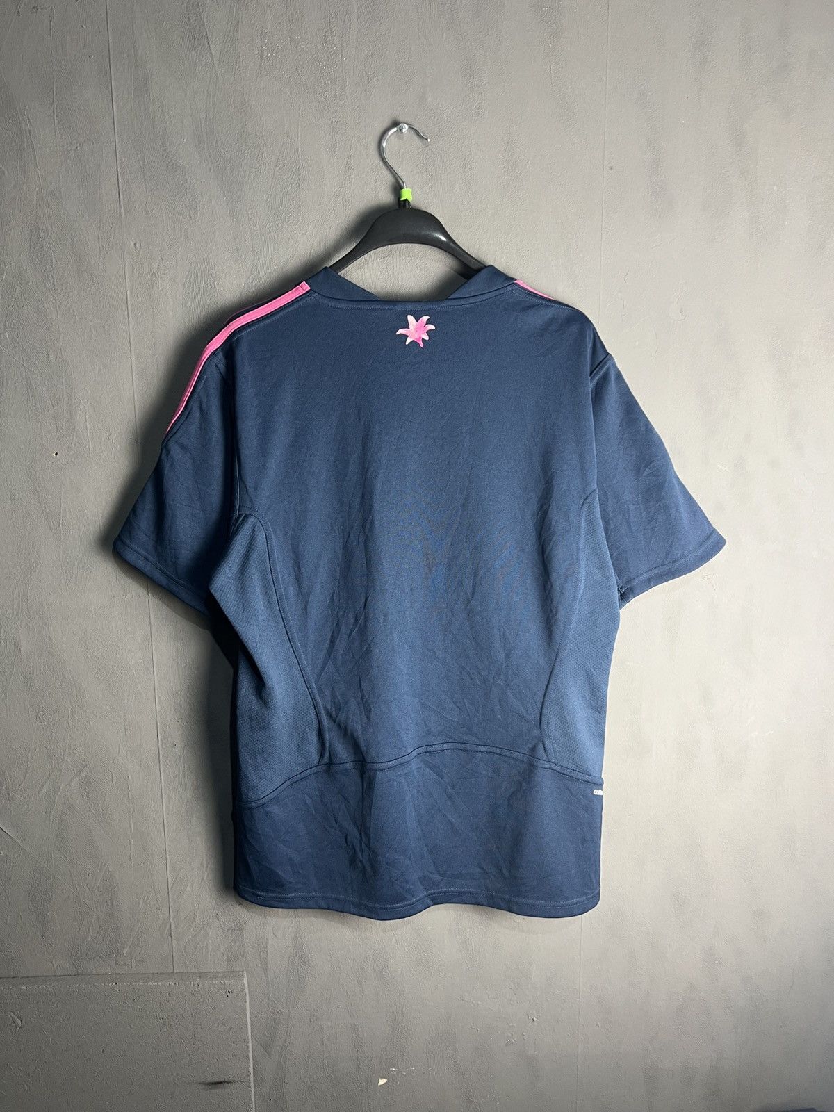 Adidas Vintage Adidas SF Paris France Rugby Y2K Flowers Jersey Size US L / EU 52-54 / 3 - 10 Thumbnail