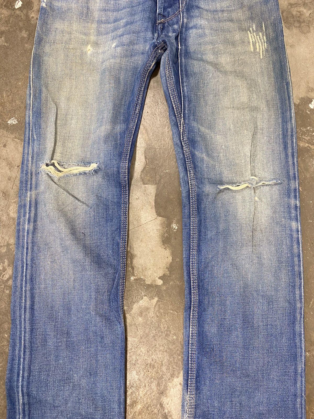 Diesel A12 Rare - Distressed Diesel Jeans Size US 32 / EU 48 - 4 Thumbnail