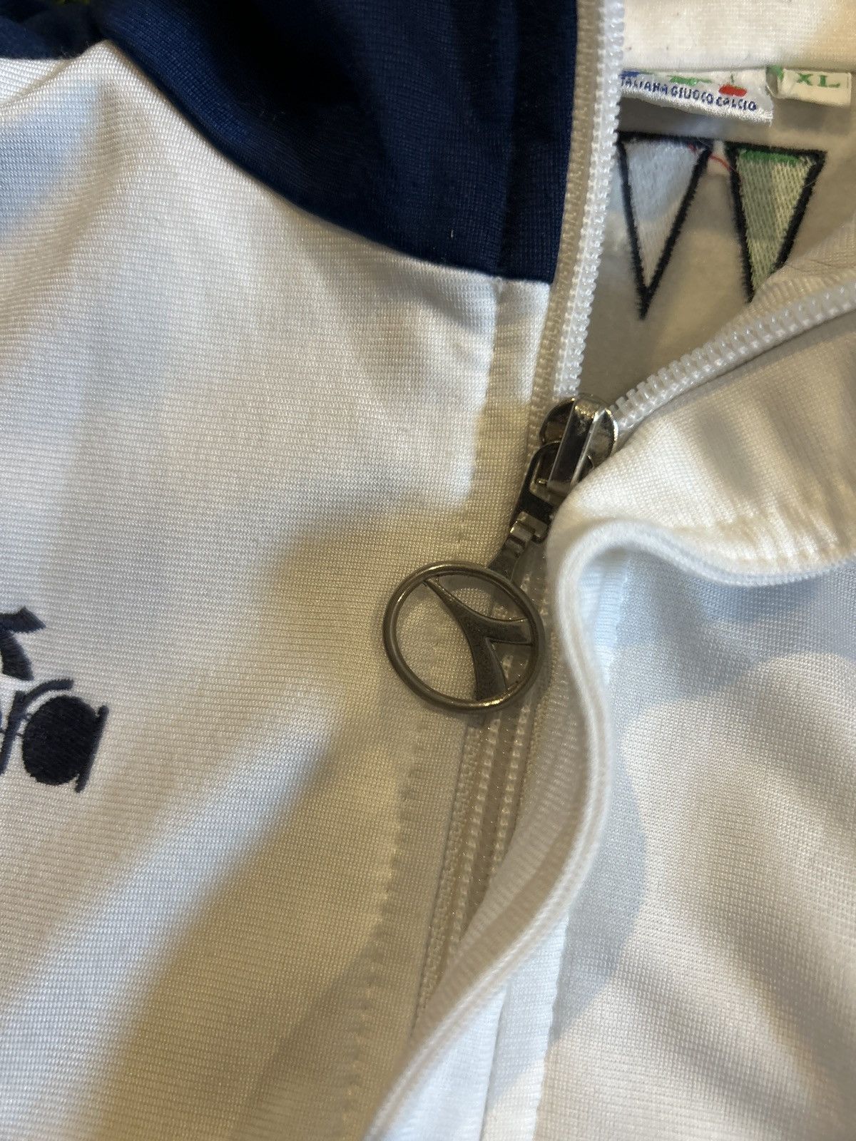 Diadora 94/95 Italy Pre-Match Jacket Size US XL / EU 56 / 4 - 9 Thumbnail