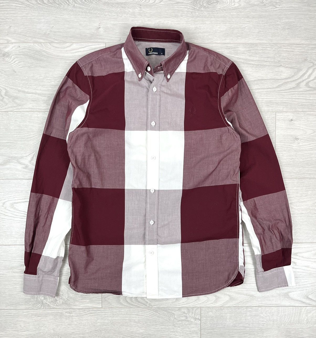 Fred Perry Fred Perry Checkered Classic Shirt Button Ups Size US M / EU 48-50 / 2 - 1 Thumbnail