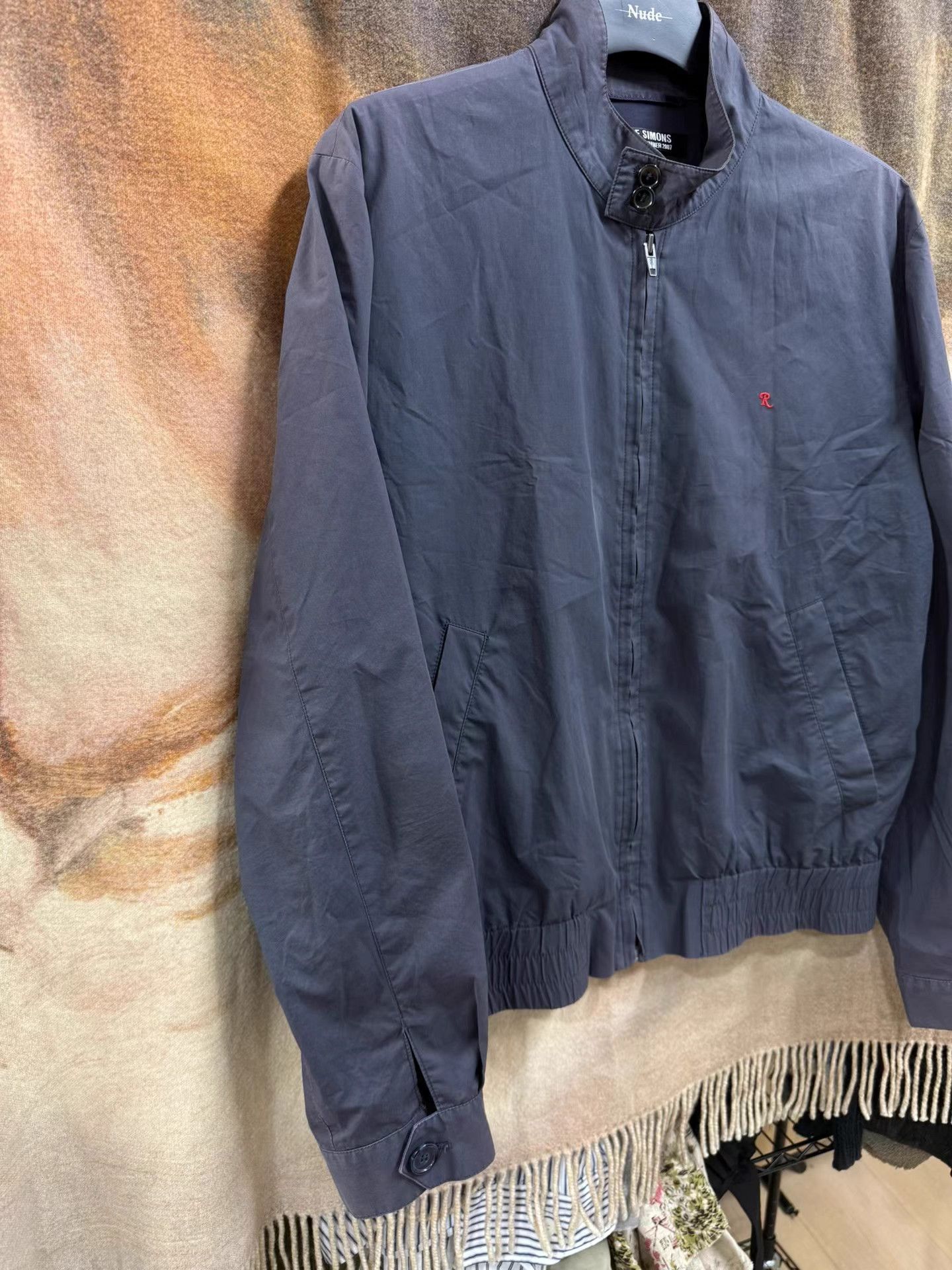Raf Simons Raf Simons 07SS Washed Small R Embroidery Jacket K20 Size US M / EU 48-50 / 2 - 4 Thumbnail