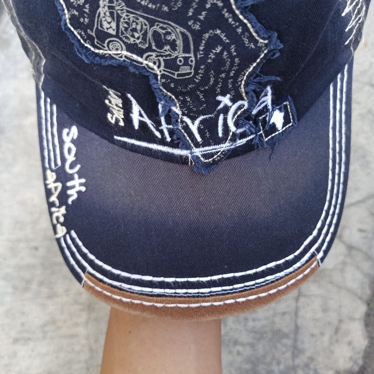 14th Addiction Sick washed distressed hat safari South Africa Size ONE SIZE - 13 Thumbnail