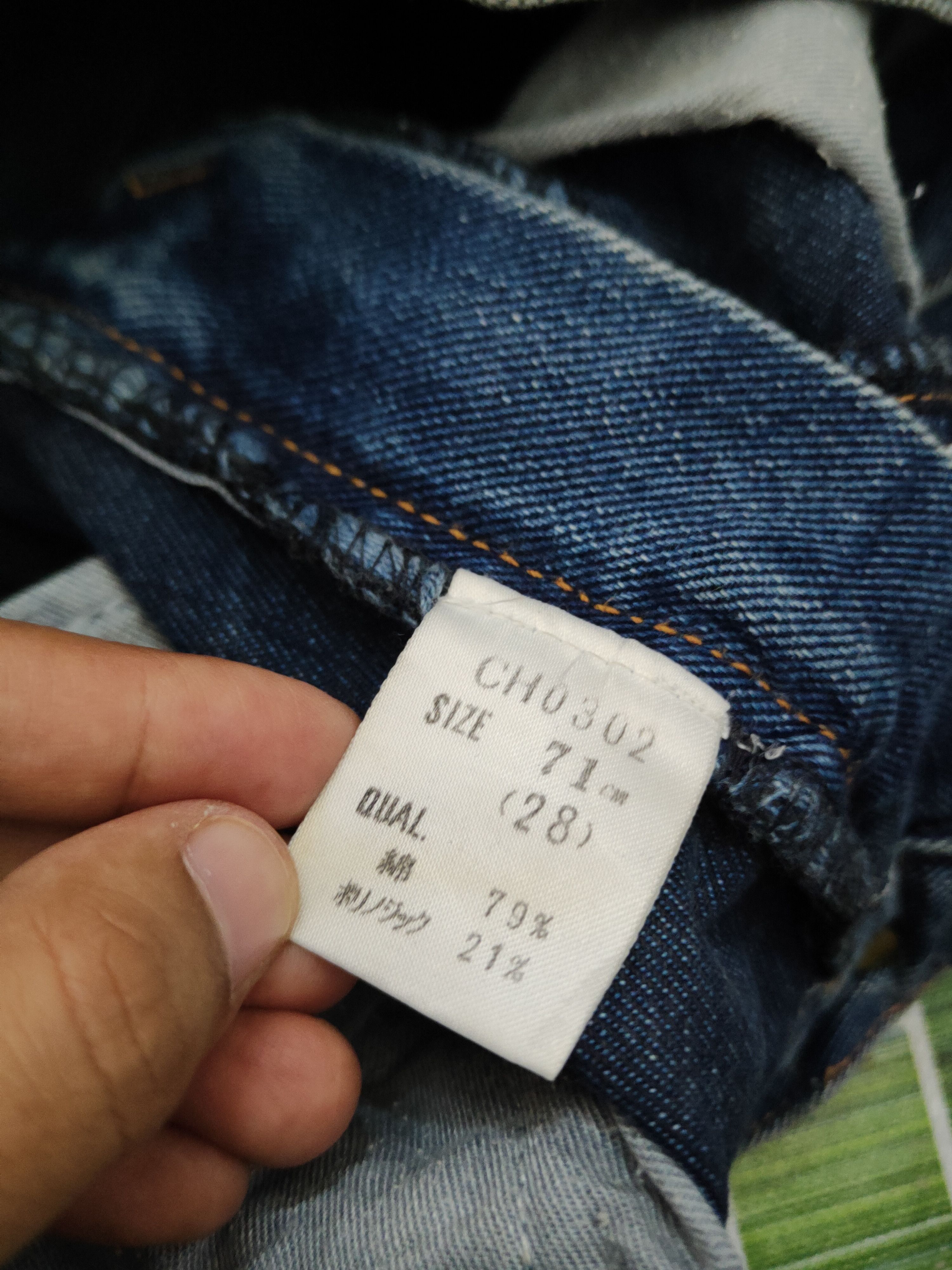 Vintage Bobson vintage Blue Distressed Ripped Jeans #W1384 Size US 28 / EU 44 - 16 Thumbnail